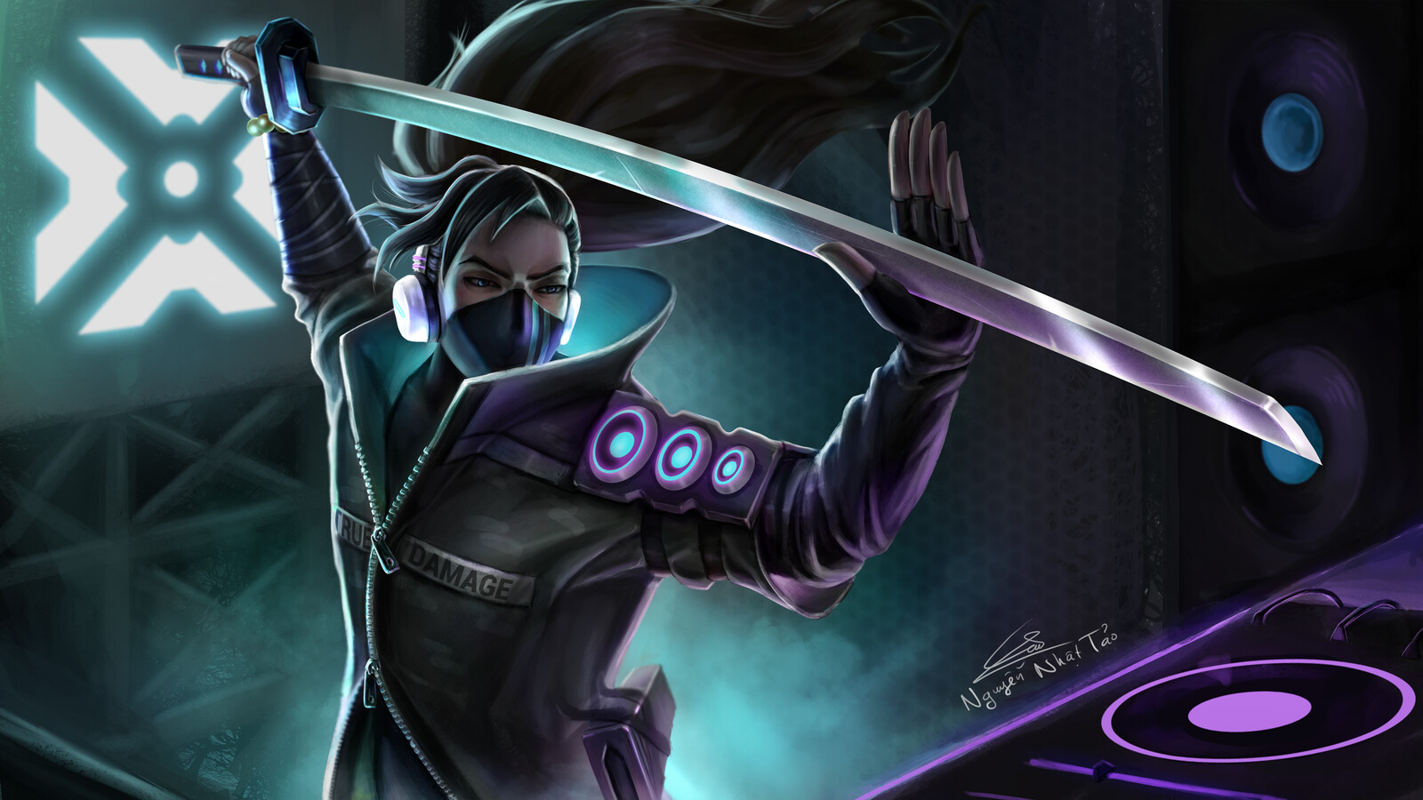 Artstation True Damage Yasuo Nhật Tảo Nguyễn
