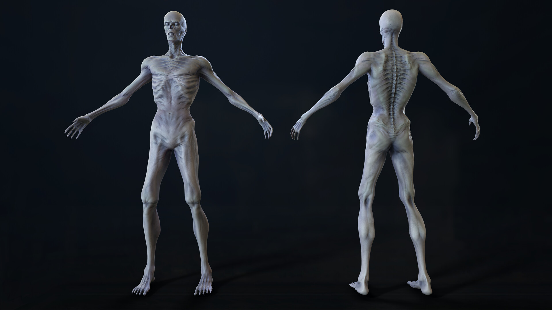 Artstation Zombie Man Game Ready Studios