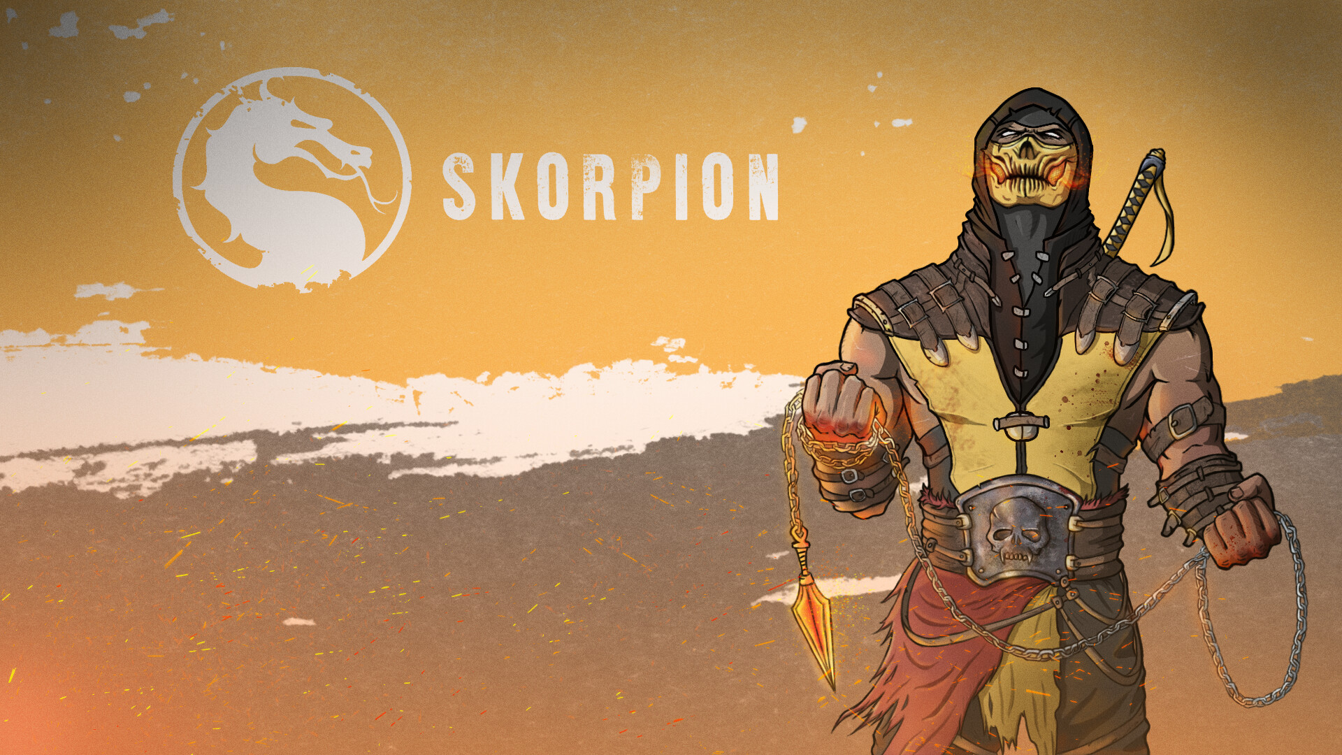 ArtStation - MK Scorpion - Get over here!