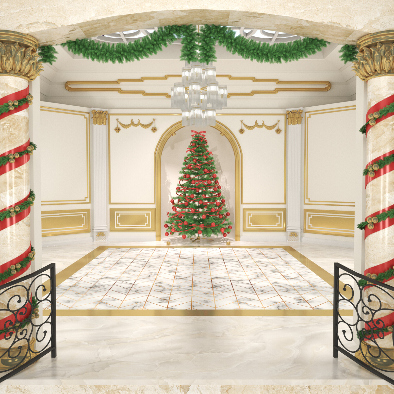 Grand Holiday Dining Hall