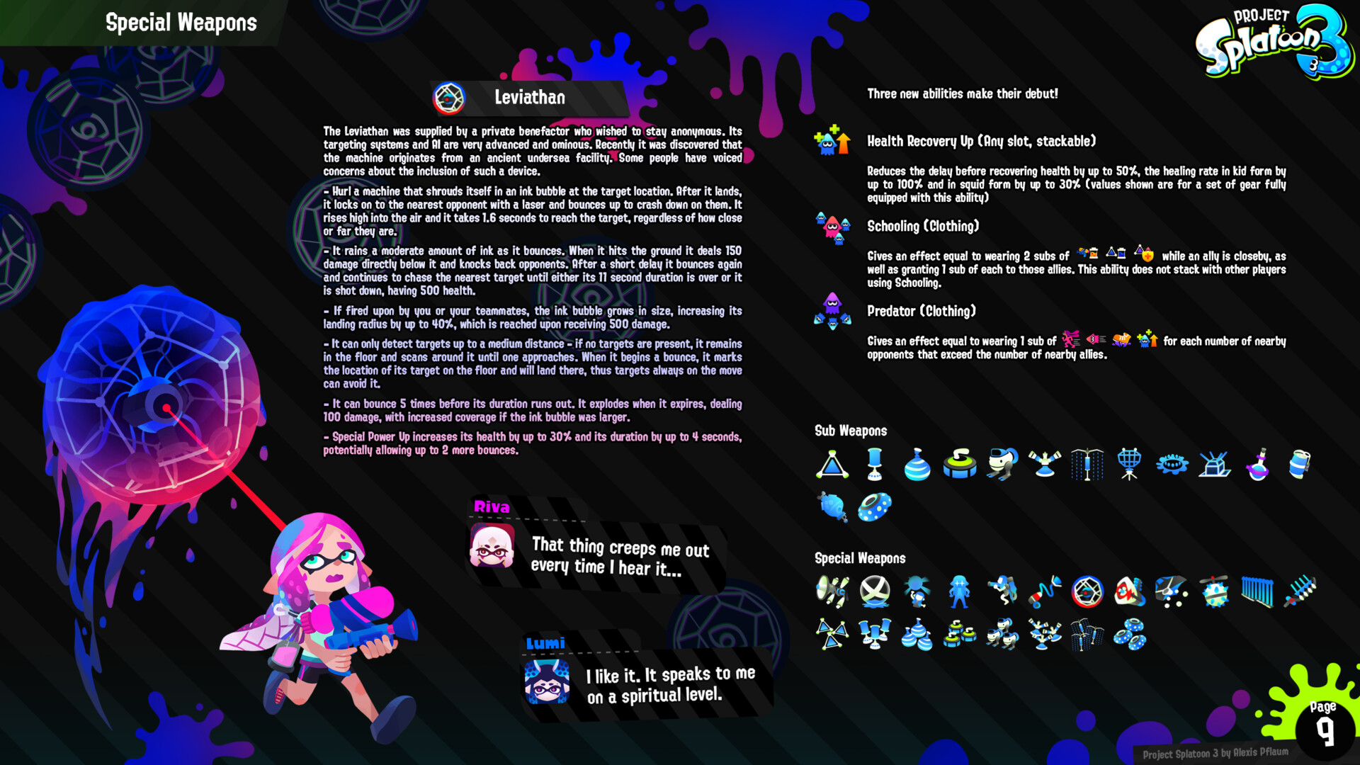 Artstation Project Splatoon 3 Complete Game Concept Overview