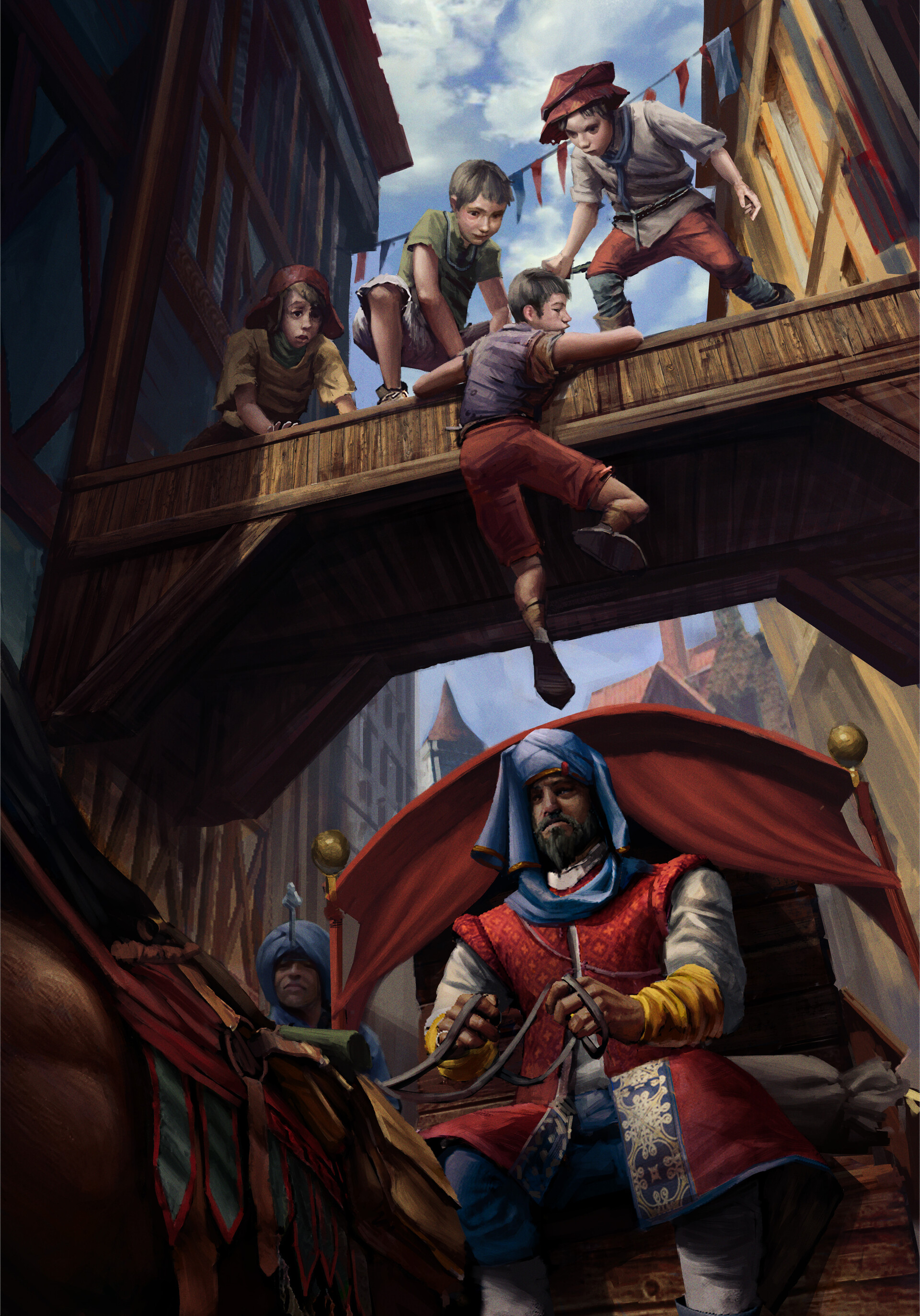 Street Urchins by Karol Bem : r/ImaginaryWitcher
