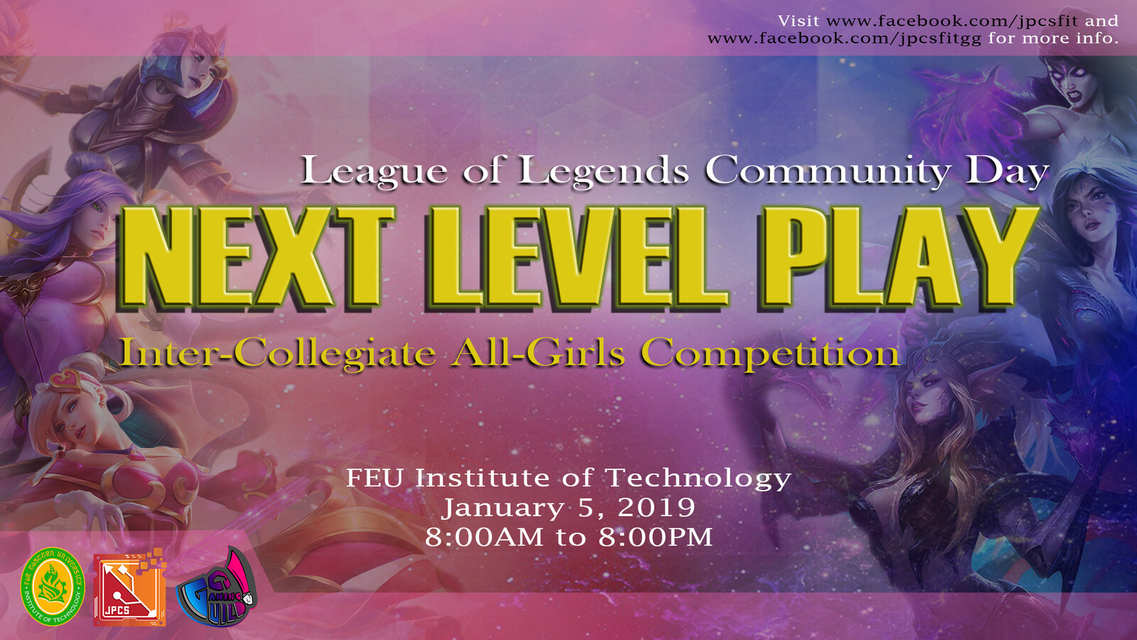 FIT Gaming Guild Next Level Play Poster 1