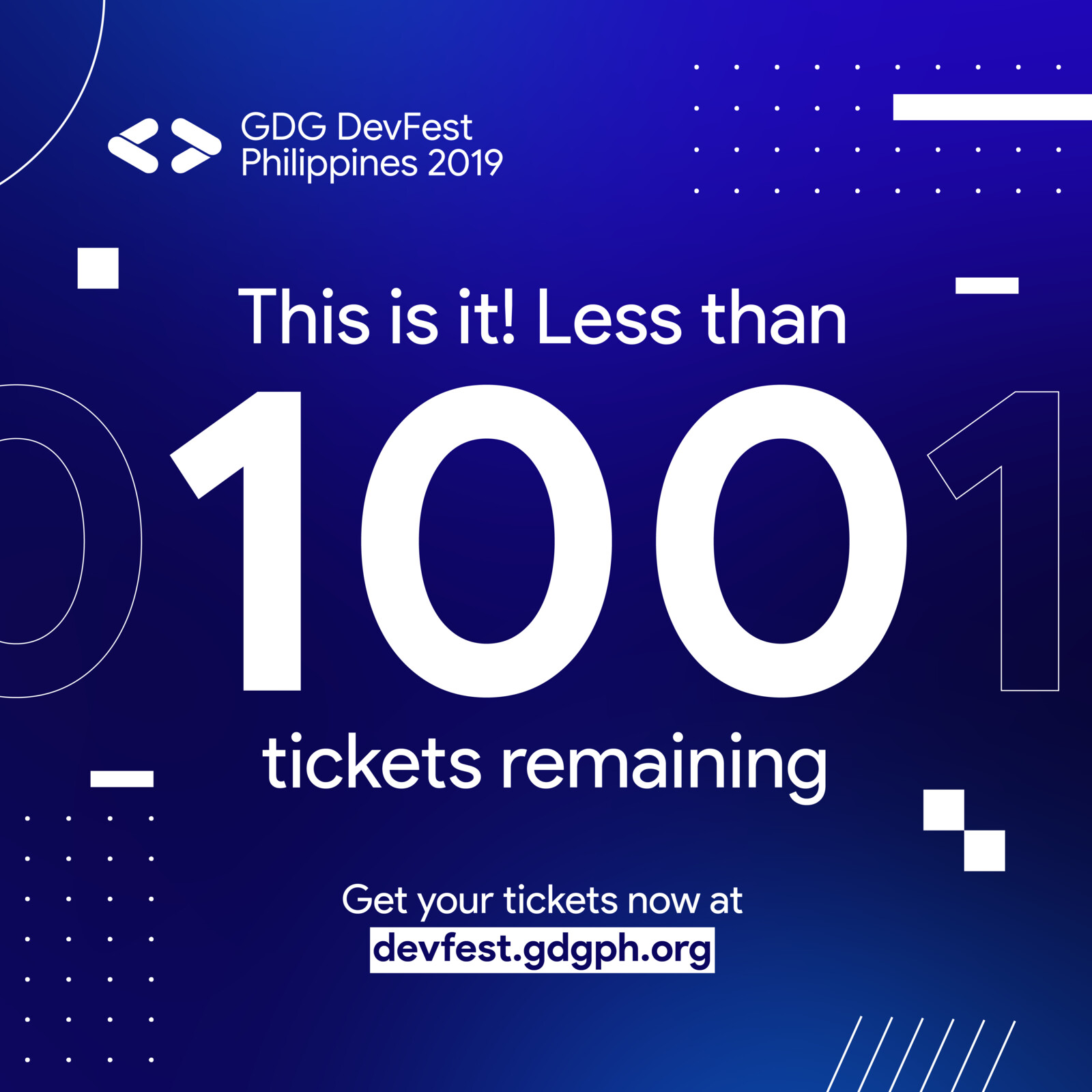 GDG DevFest 2019 Poster 1