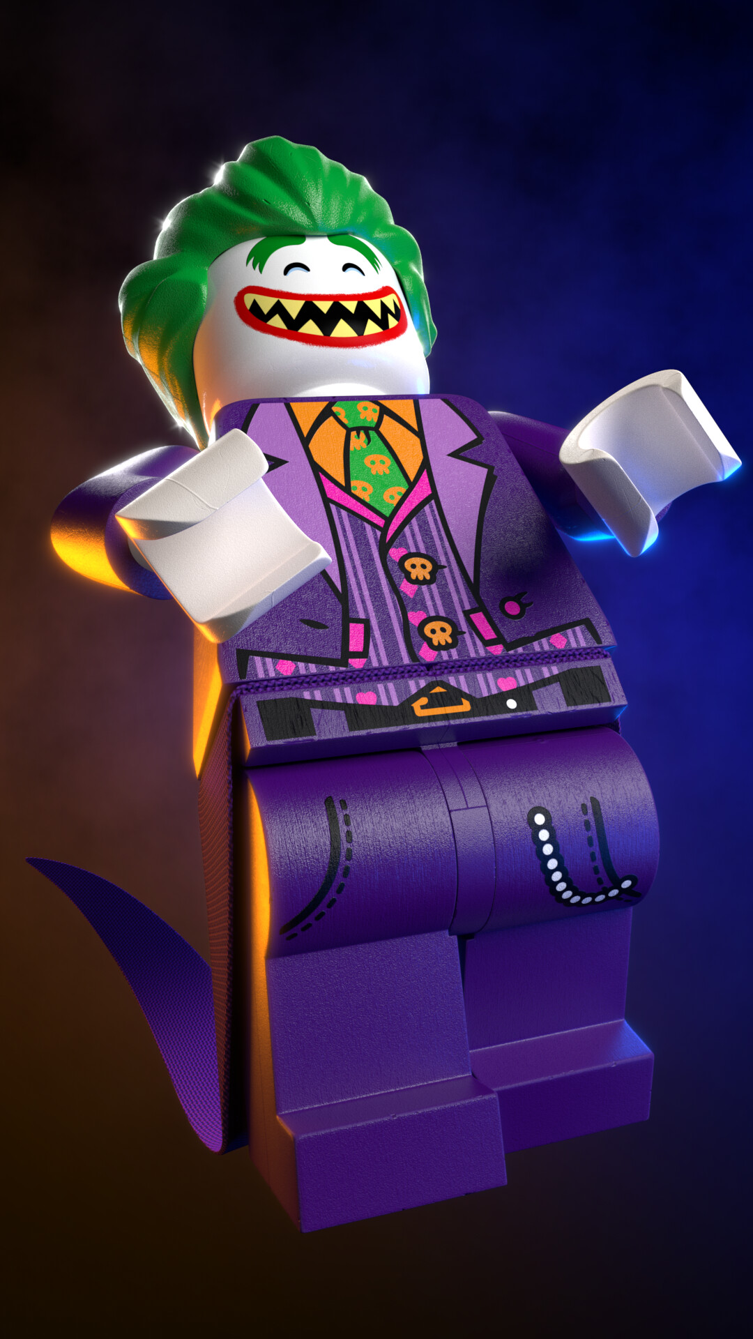 Lego hot sale minifigure joker