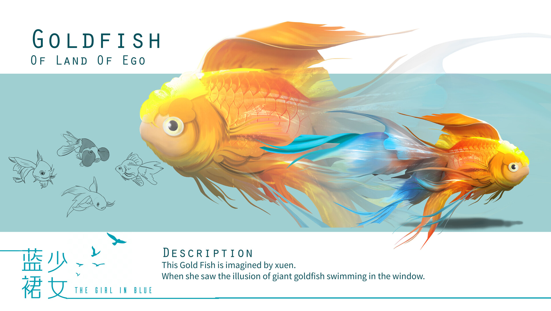 ArtStation - Goldfish concept design