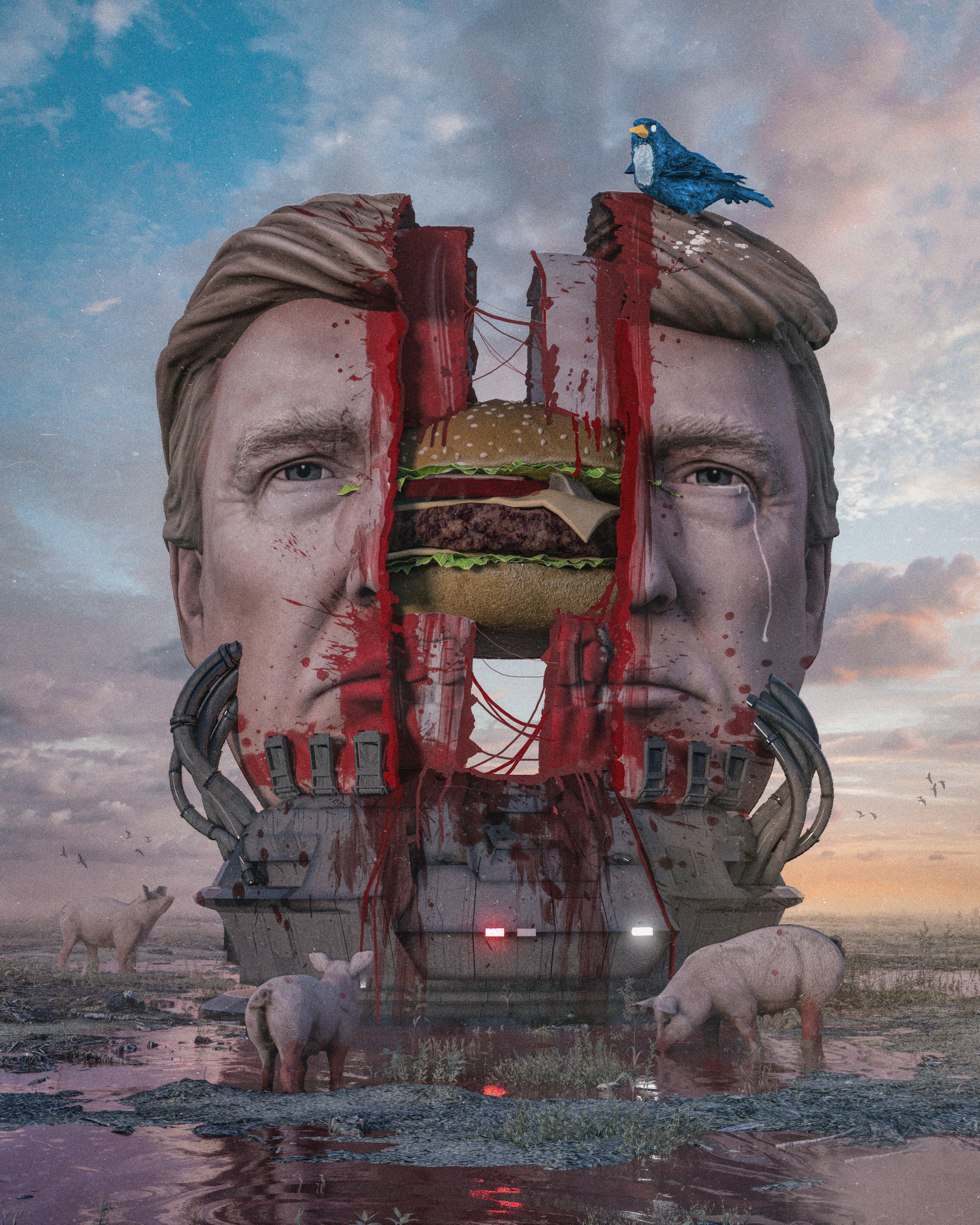 beeple MEAT HEAD