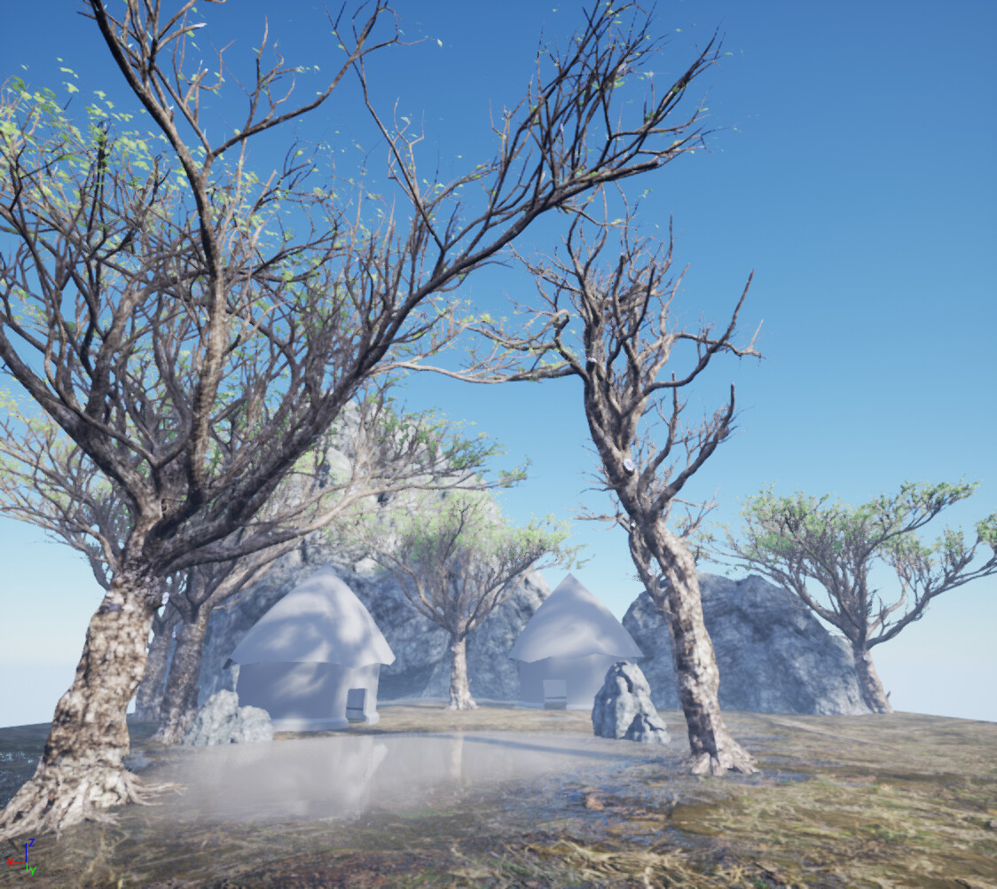 I bought the trees from CGtrader.
