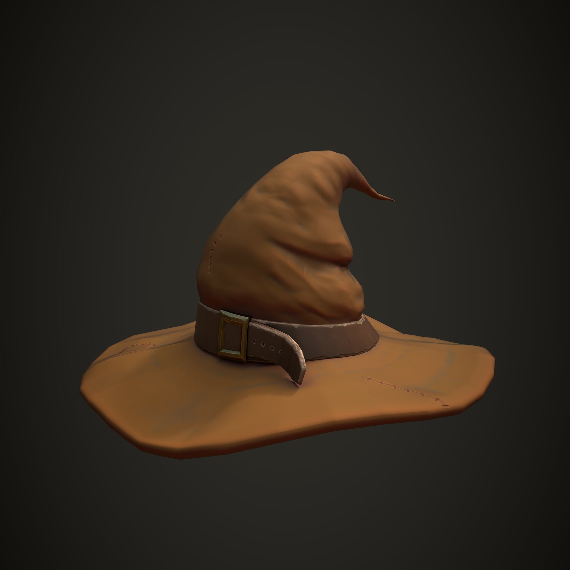 ArtStation Stylized wizard hat