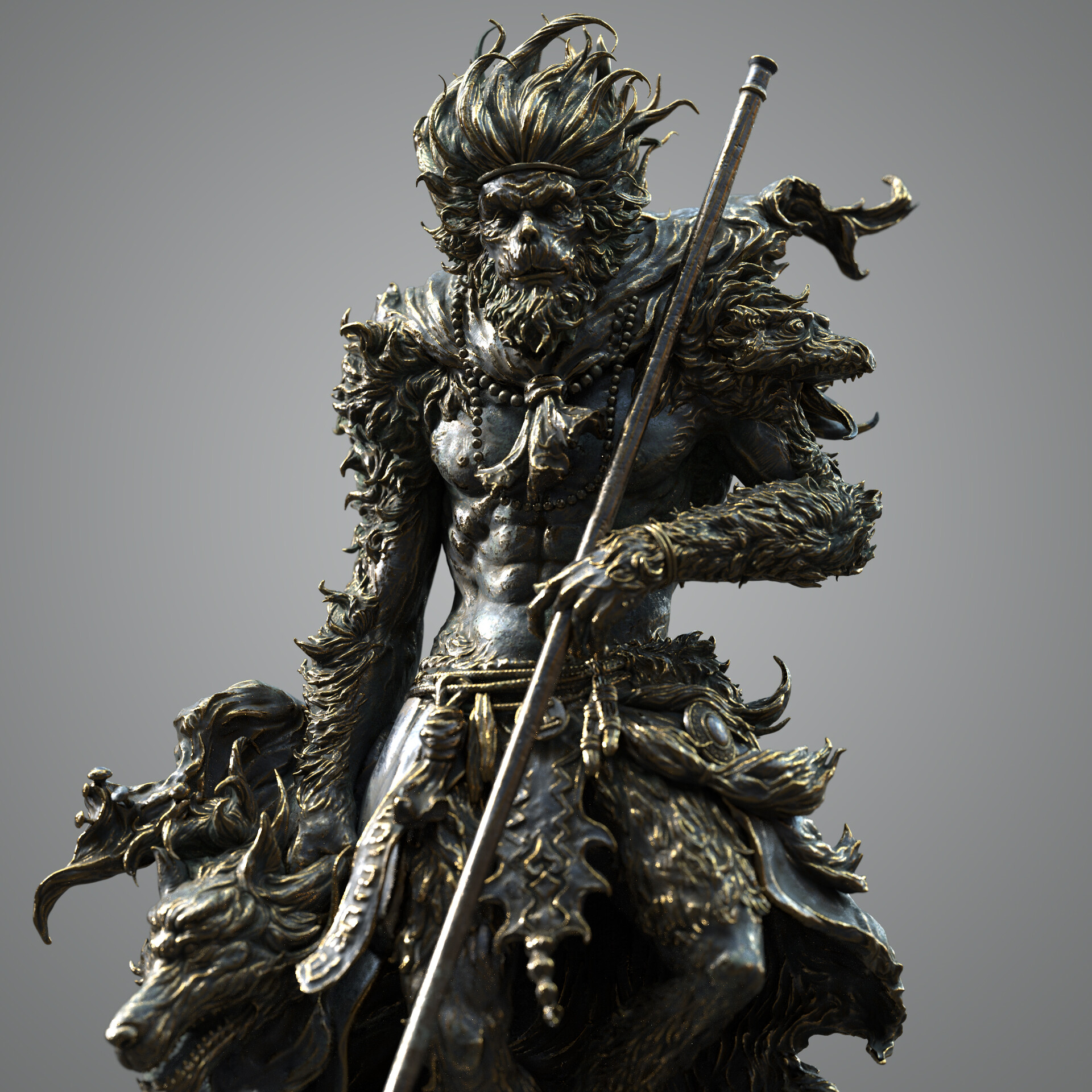 Artstation Sun Wukong Cheng Xing