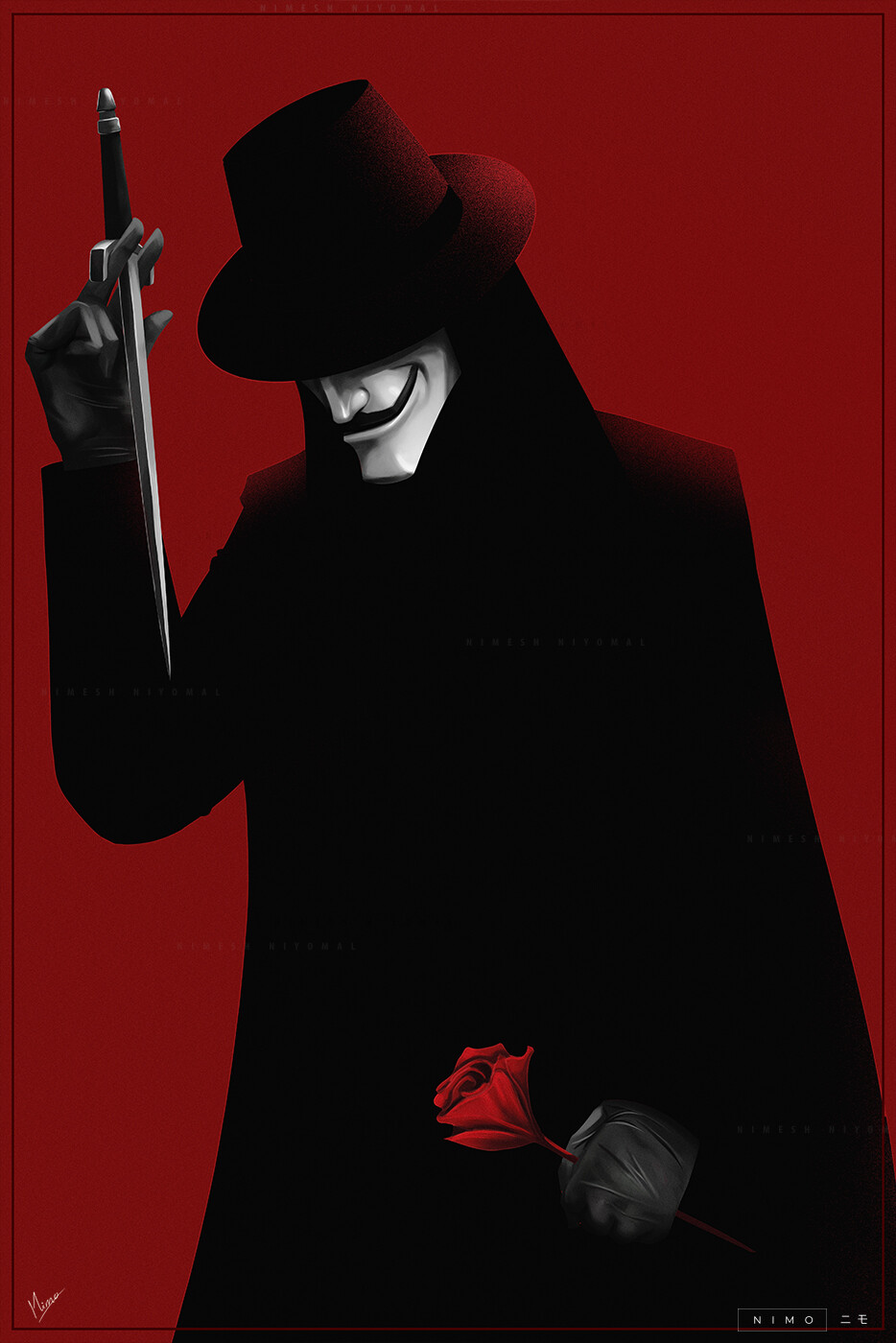 Nimesh Niyomal - V for Vendetta.