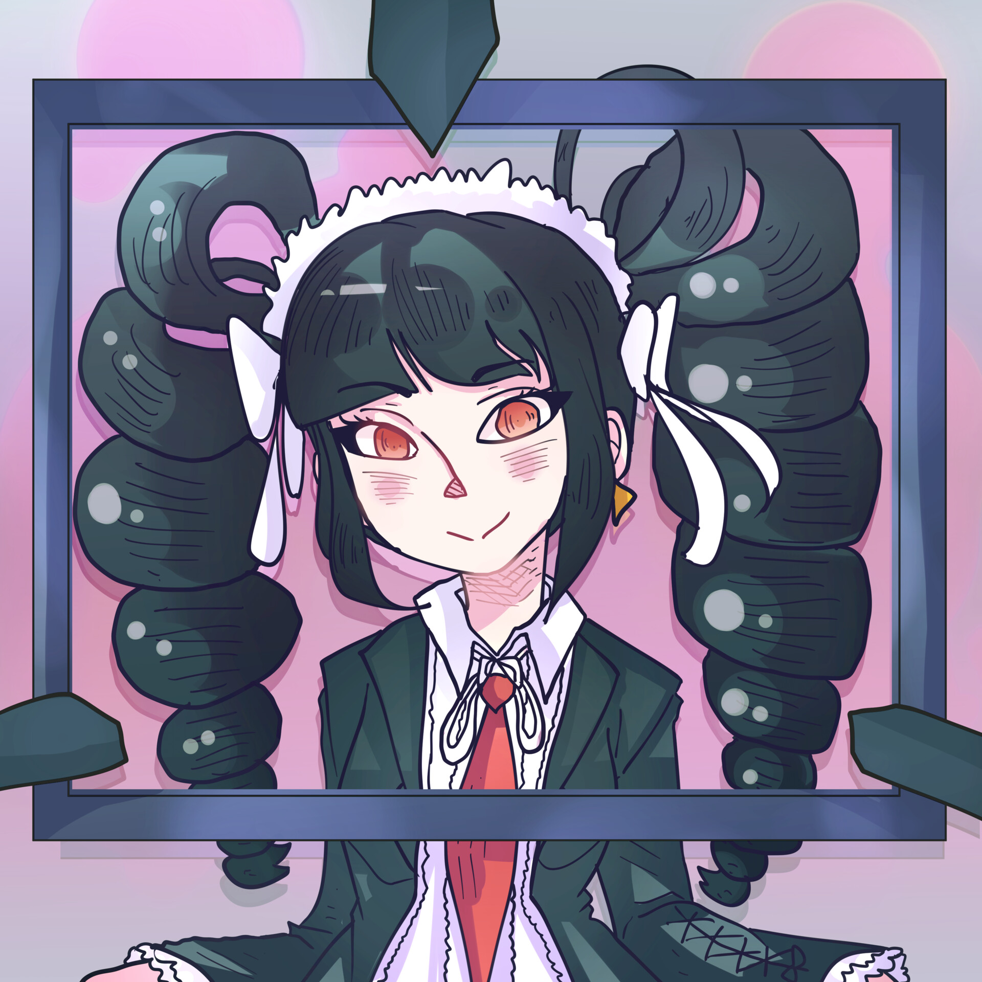 Artstation Celestia Ludenberg Julieta De Armas
