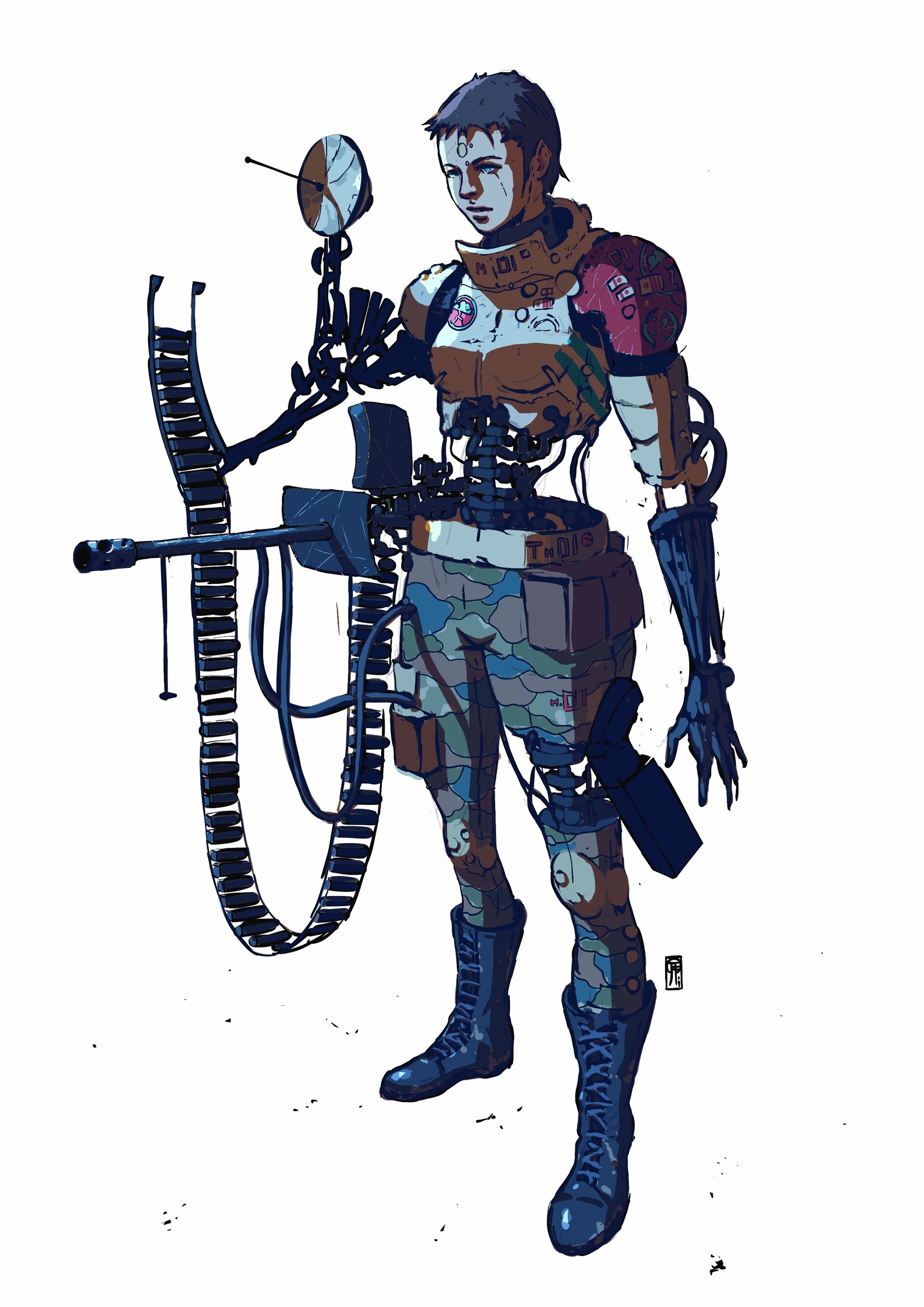 ArtStation - Threshold_Tactical_Unit//Light/Color/Rendering_Test02
