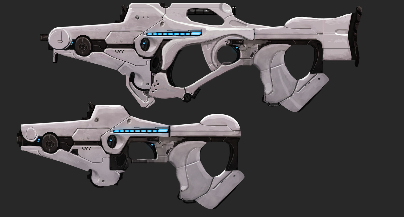 Imperial Laser Rifle and Pistol