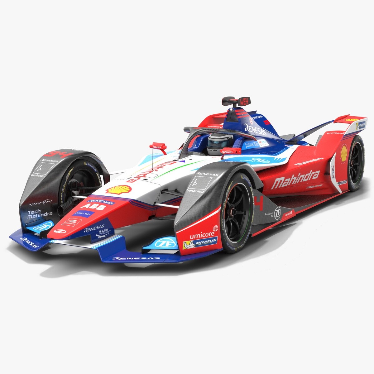 Oleksii Sergiyovych - Mahindra Racing Formula E Season 2019 2020 3D model