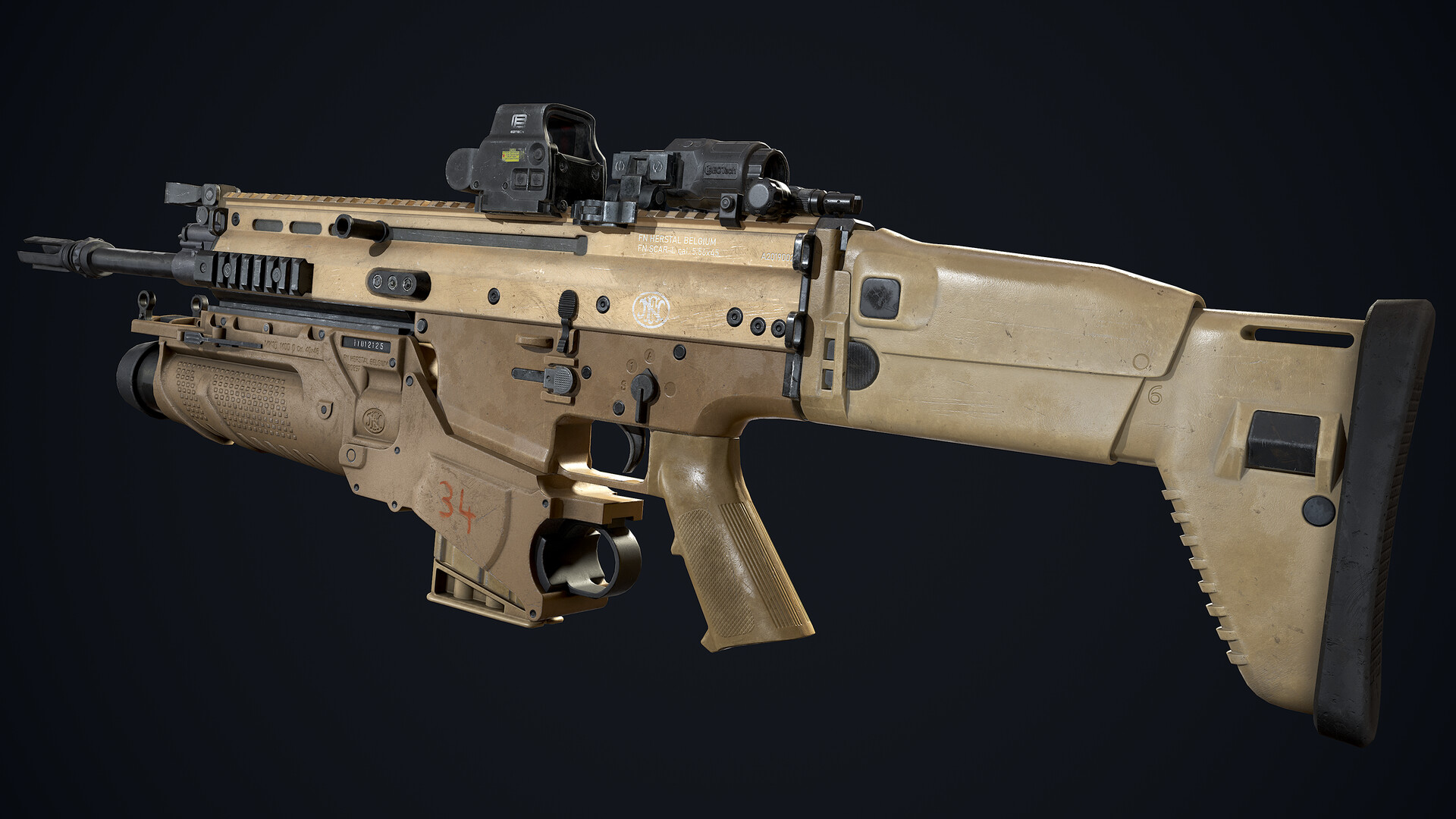 Artstation Scar L Eglm Howel Ganuchaud