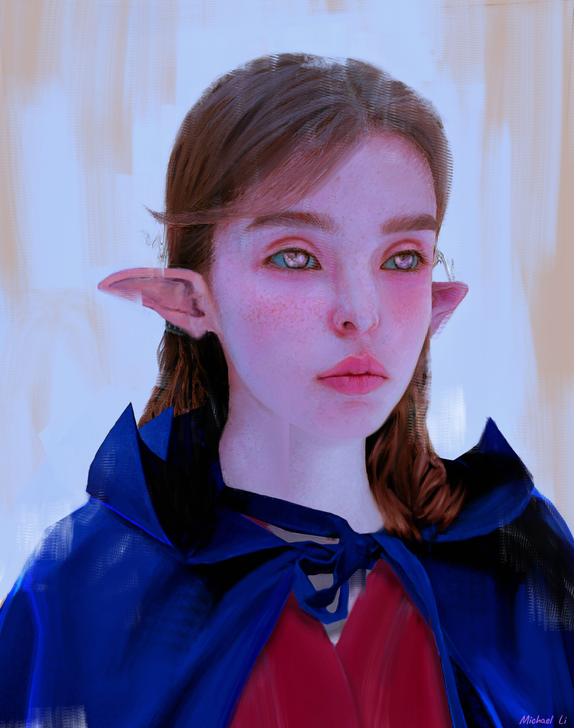 ArtStation - Elven Girl