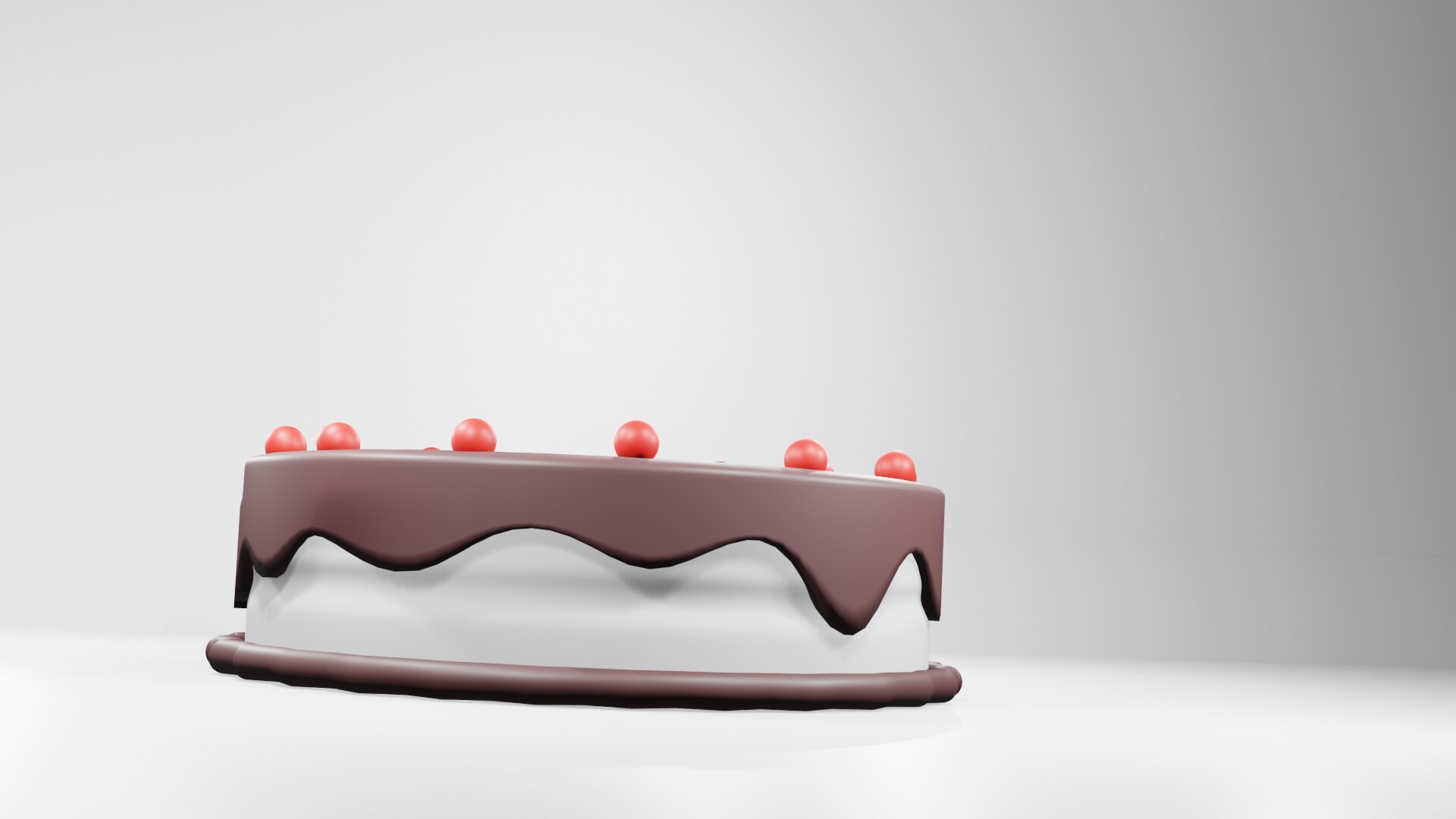 Artstation Cake 3d Model Prathamesh Jadhav