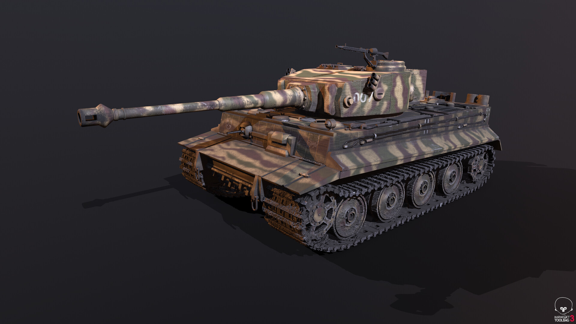 Wu-Gene Hong - Tiger Tank : Michael Wittmann