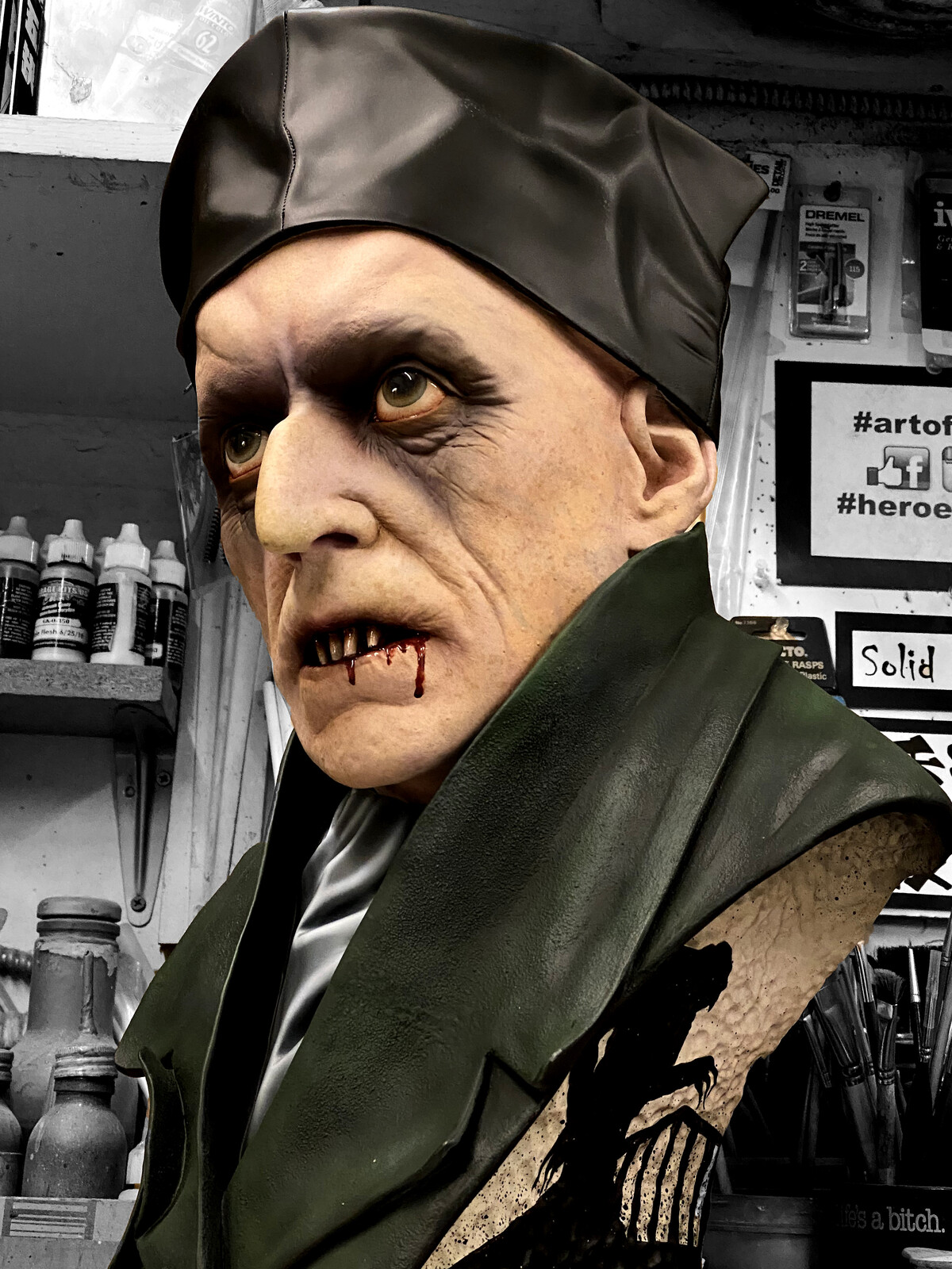 Nosferatu Life-Size Bust 2.0 W.I.P 😅