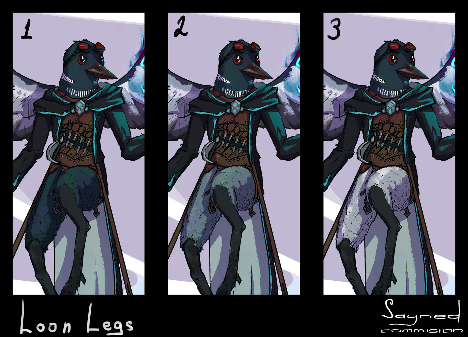leg color options