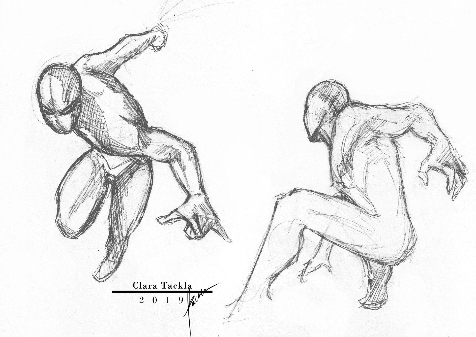 picture Action Spiderman Poses Drawing spider man poses reference sketch