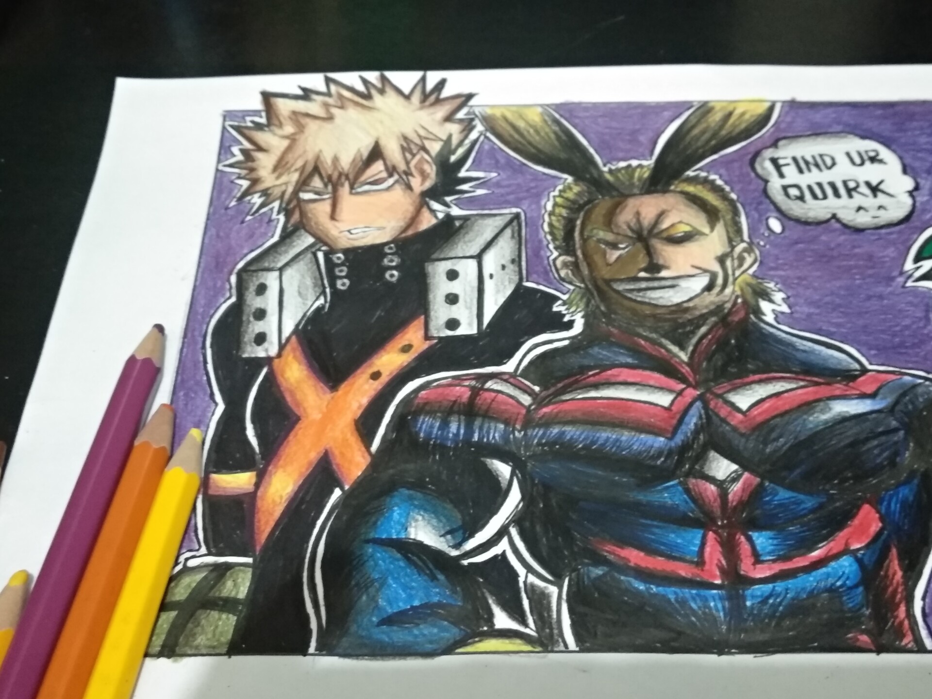Kim Done My Hero Academia Drawing