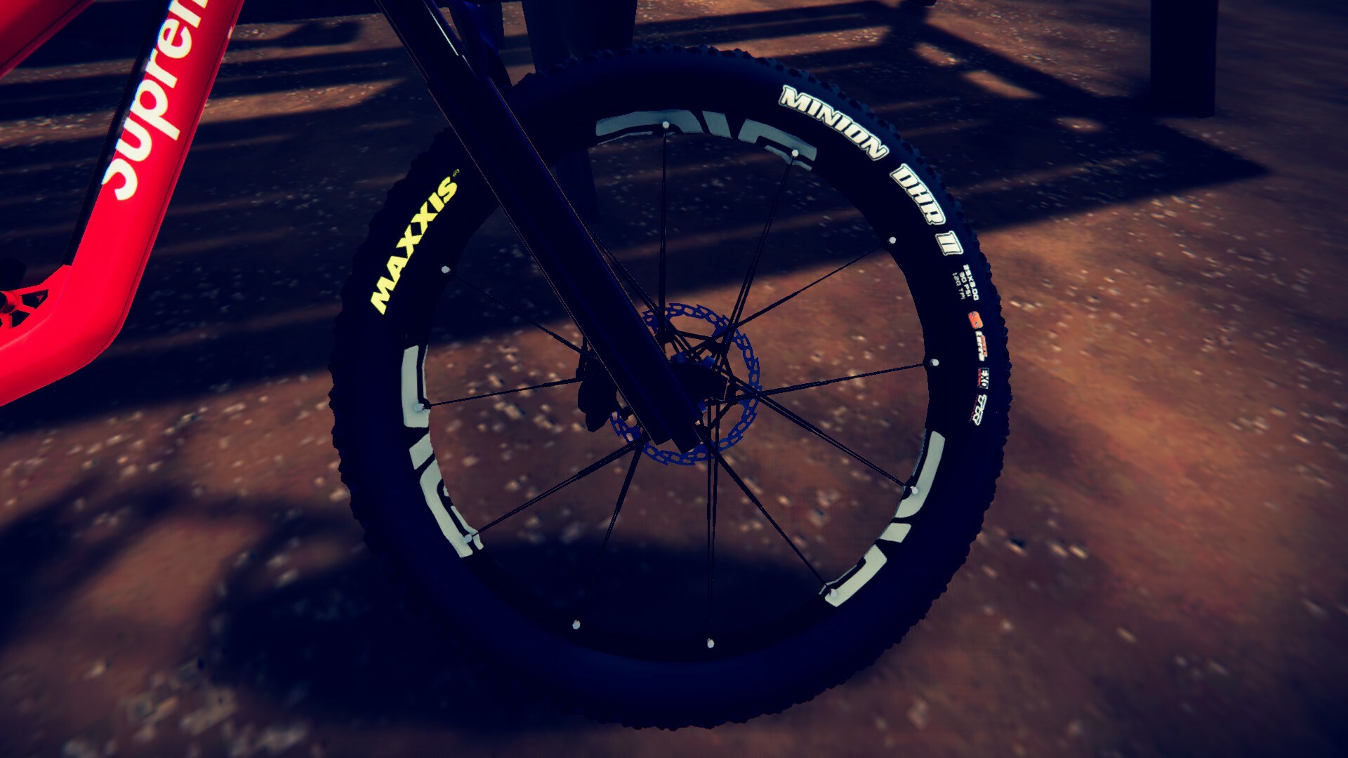 ArtStation Supreme Santa Cruz Mountain Bike For Descenders