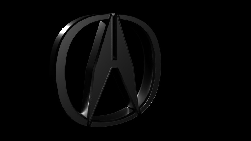 Joseph Aron - Acura 3D logo