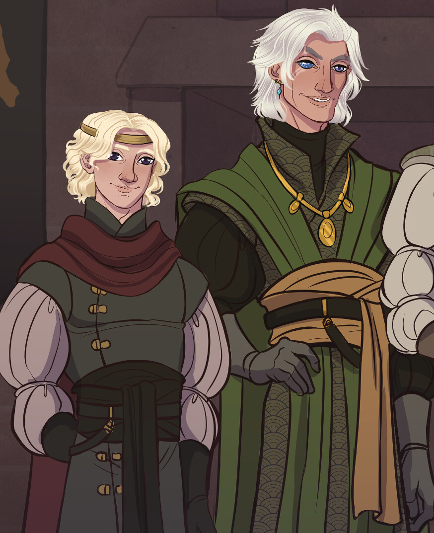 Prince Daeron "The Daring" Targaryen and Prince Aemond "One-Eye" Targaryen