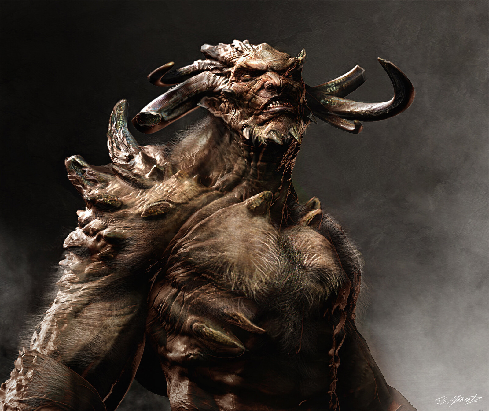 Wrath of the Titans Minotaur and Cyclops Concepts