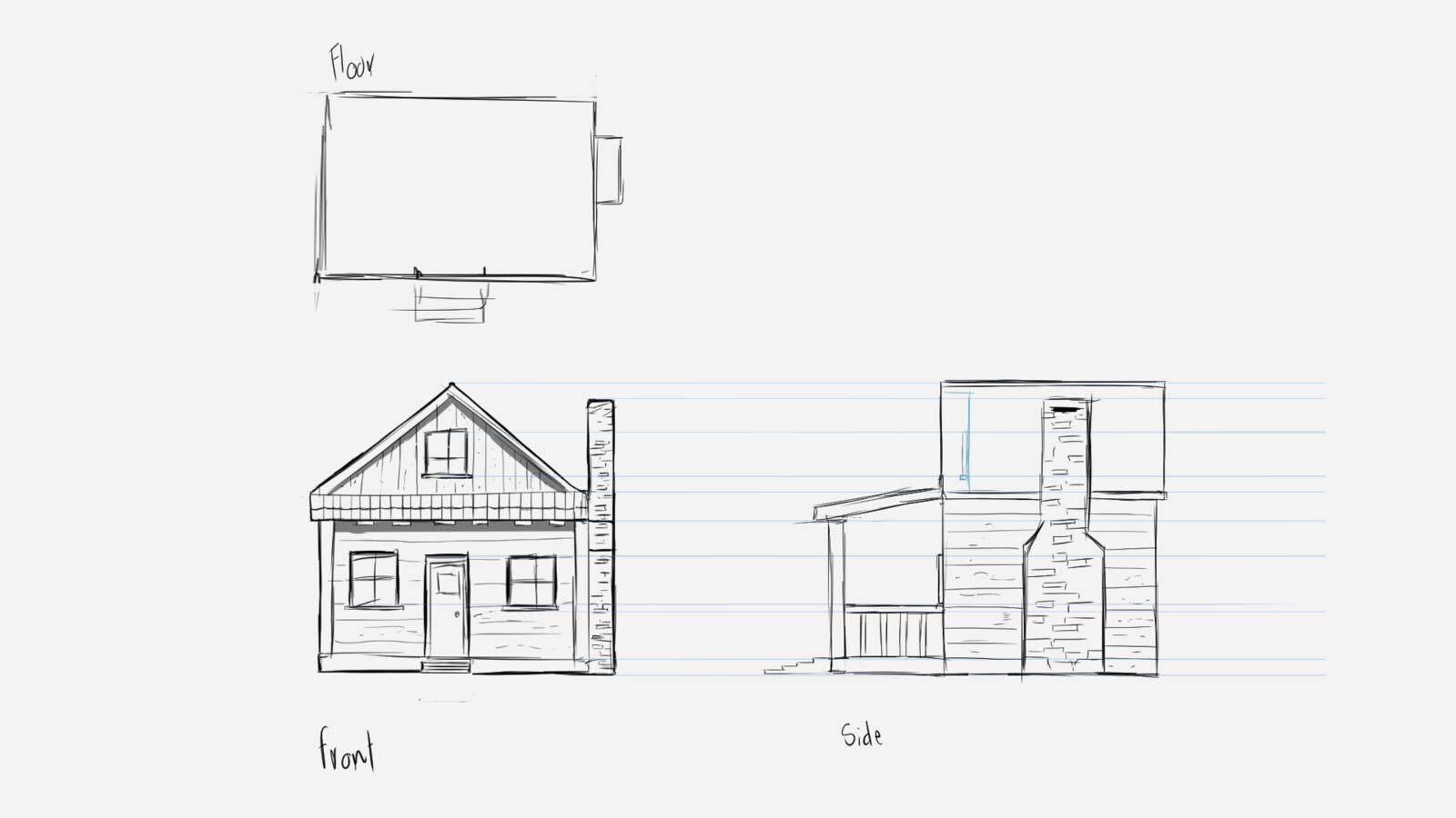Orthographic view