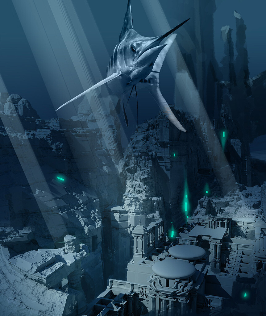 Underwater ruins #2