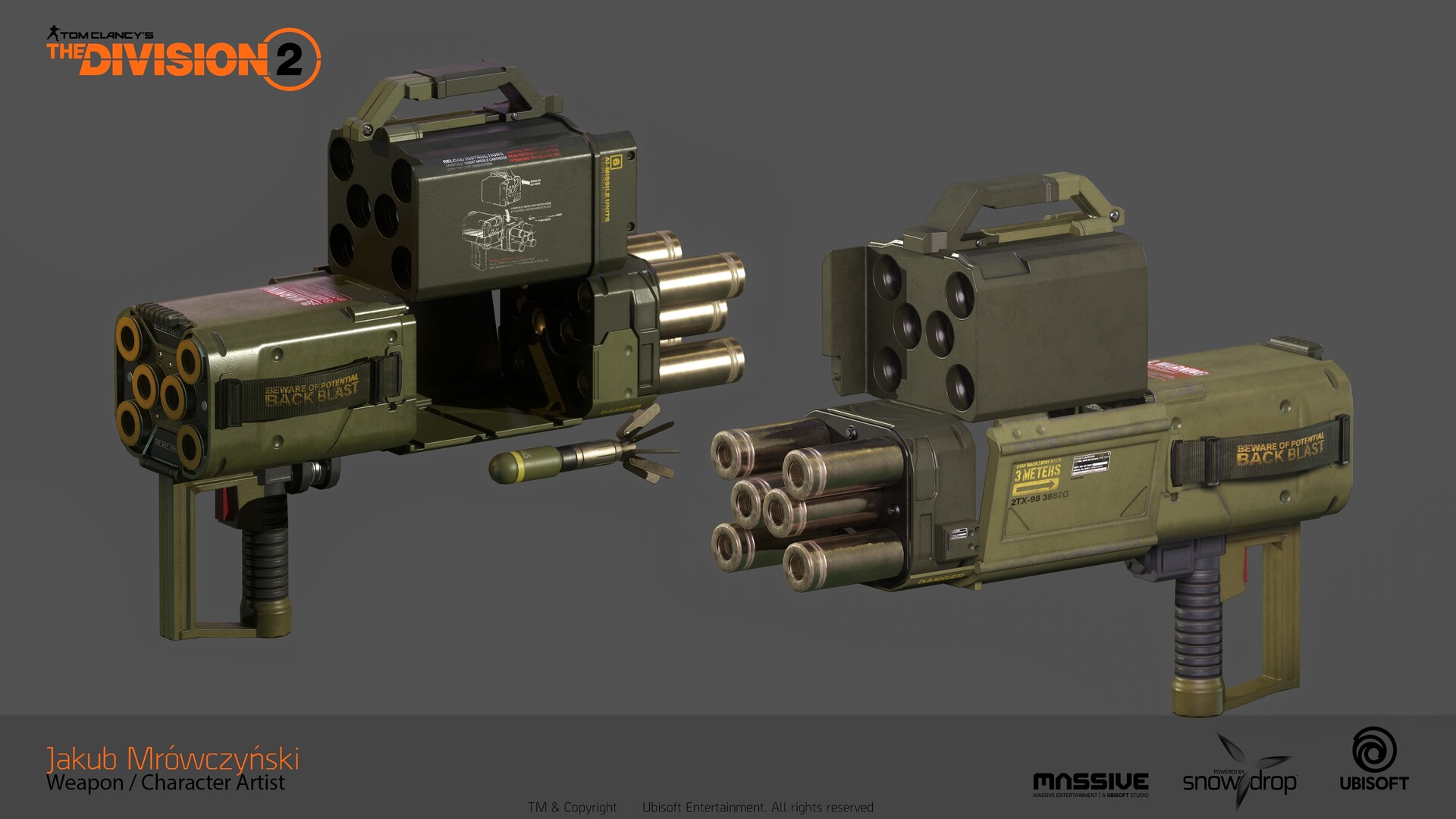 Signature weapon. Cool device Brass.