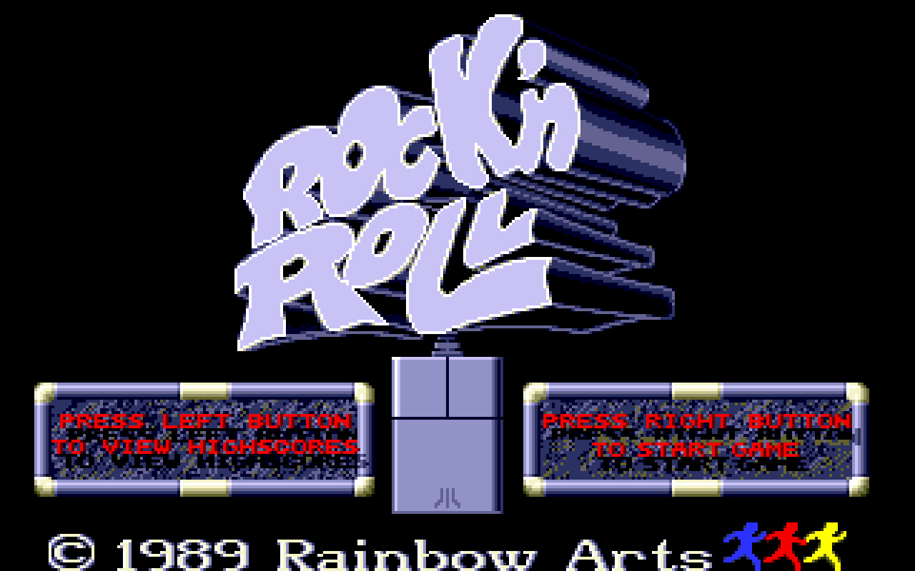 1989 - Rock n' Roll Atari ST, Spectrum &amp; Amstrad-CPC conversions
