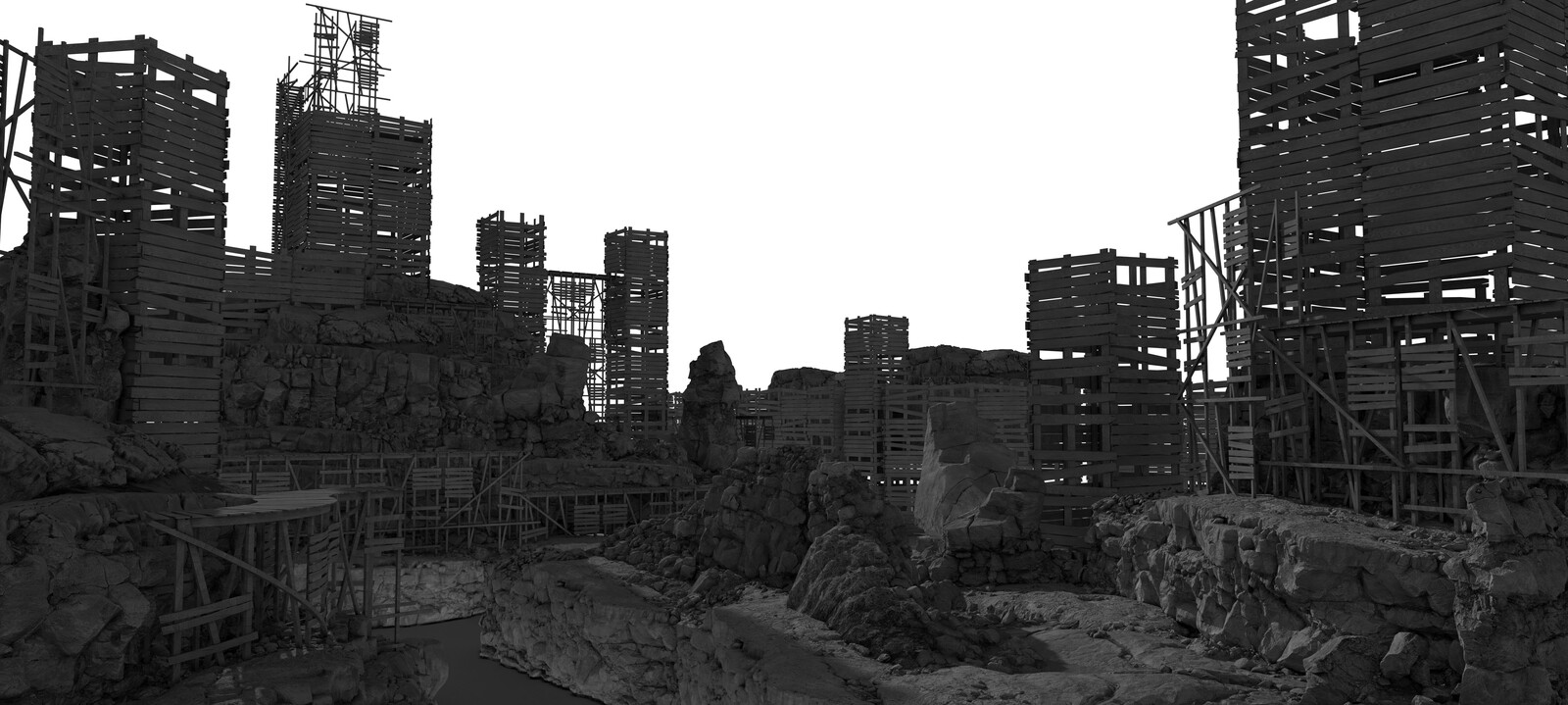 3D base ~ used  megascans for the terrain