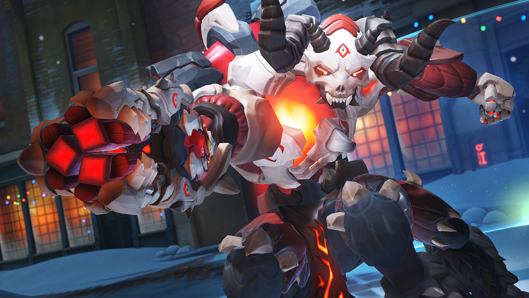 RABCAT GAME ART OVERWATCH Orisa 'Demon' Character Skin