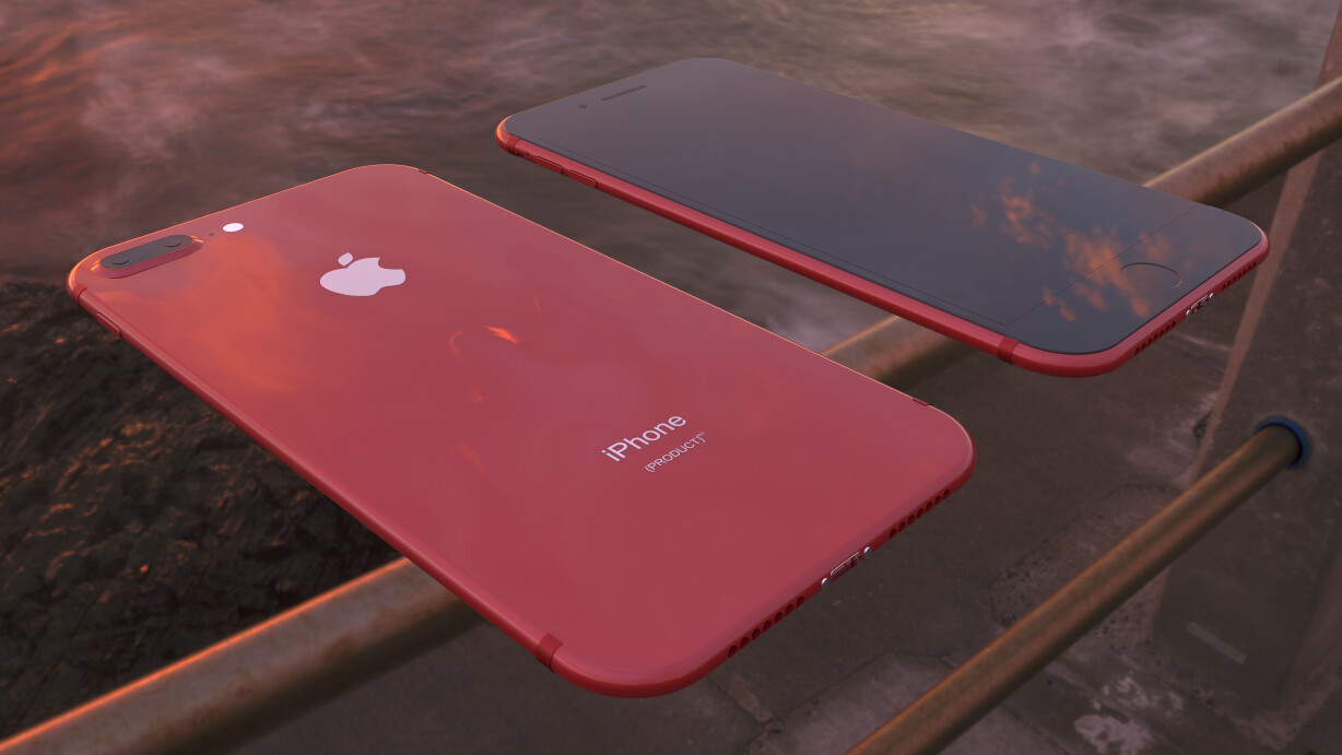 Berkay Design - Apple iPhone 8 Plus PRODUCT RED series
