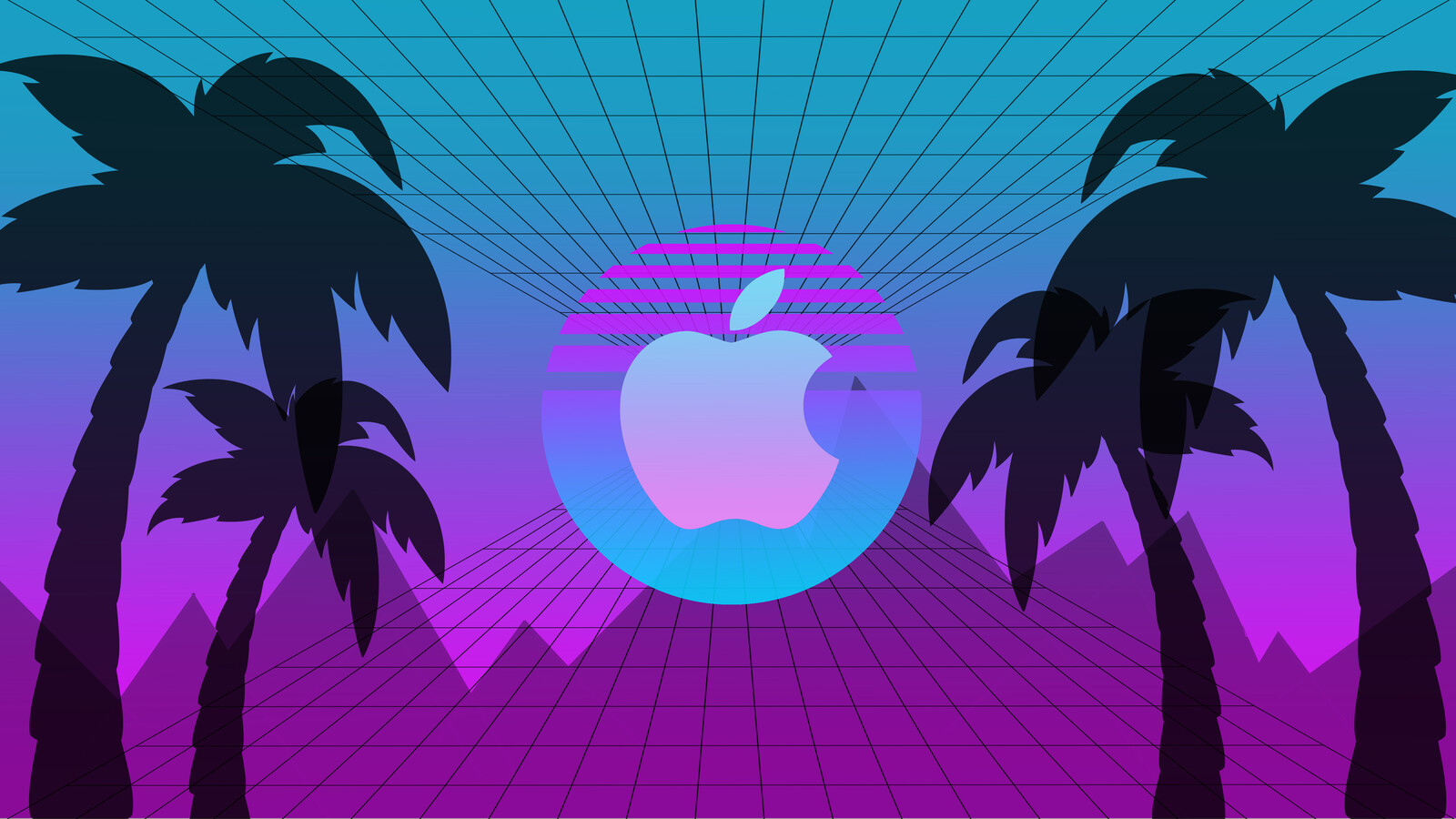 alexander edwards neon sunset wallpapers