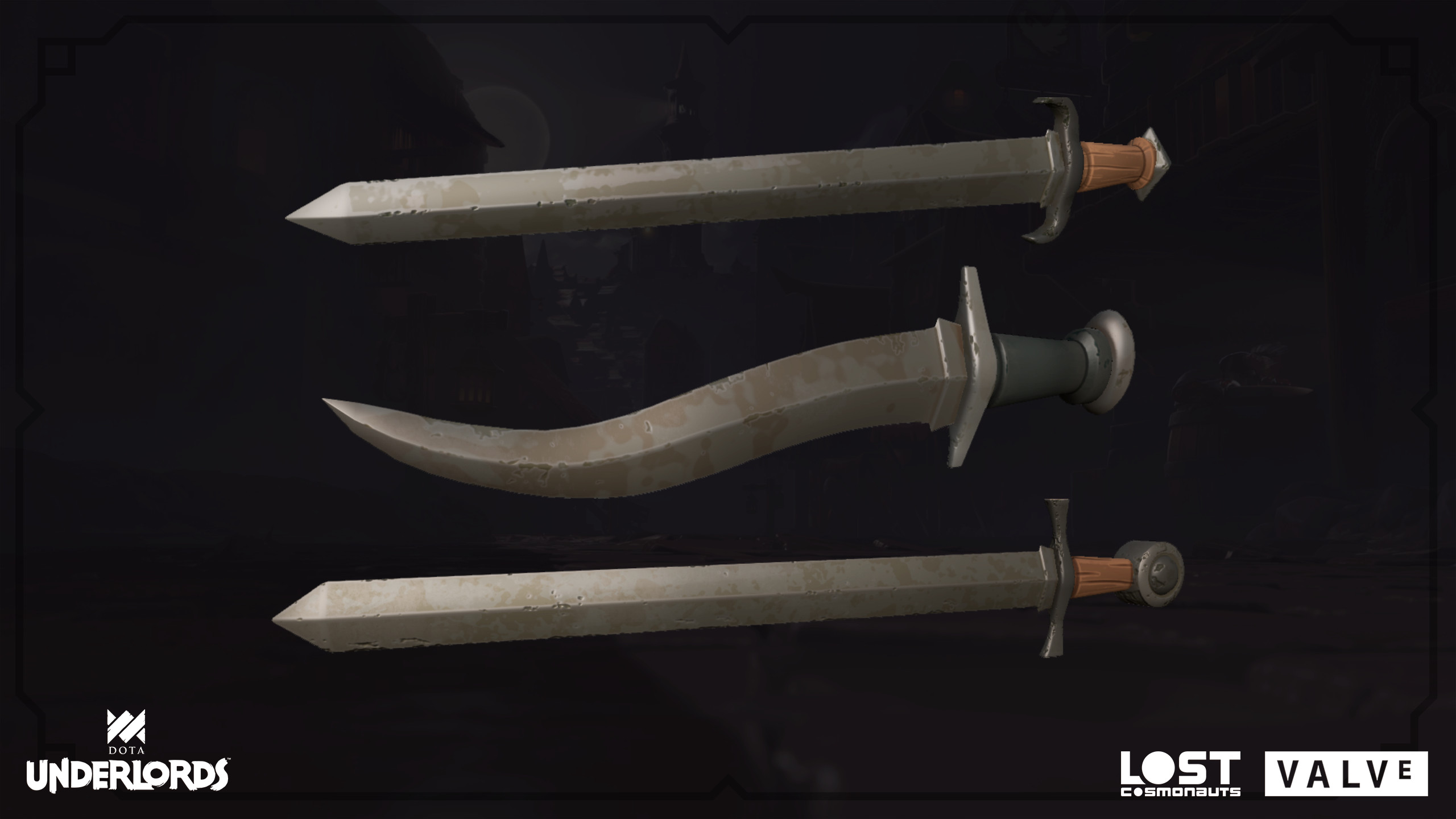 Some sword gifts for the grave shot.