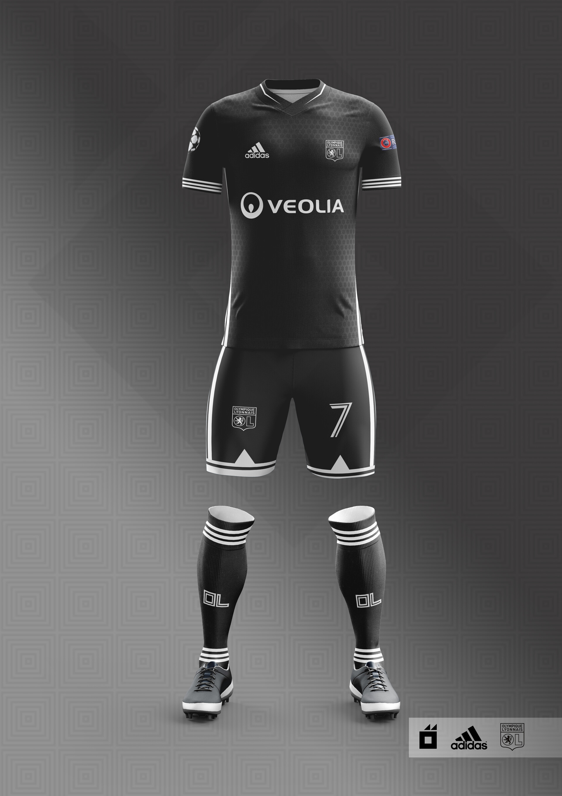 Soccer sales concept jerseys