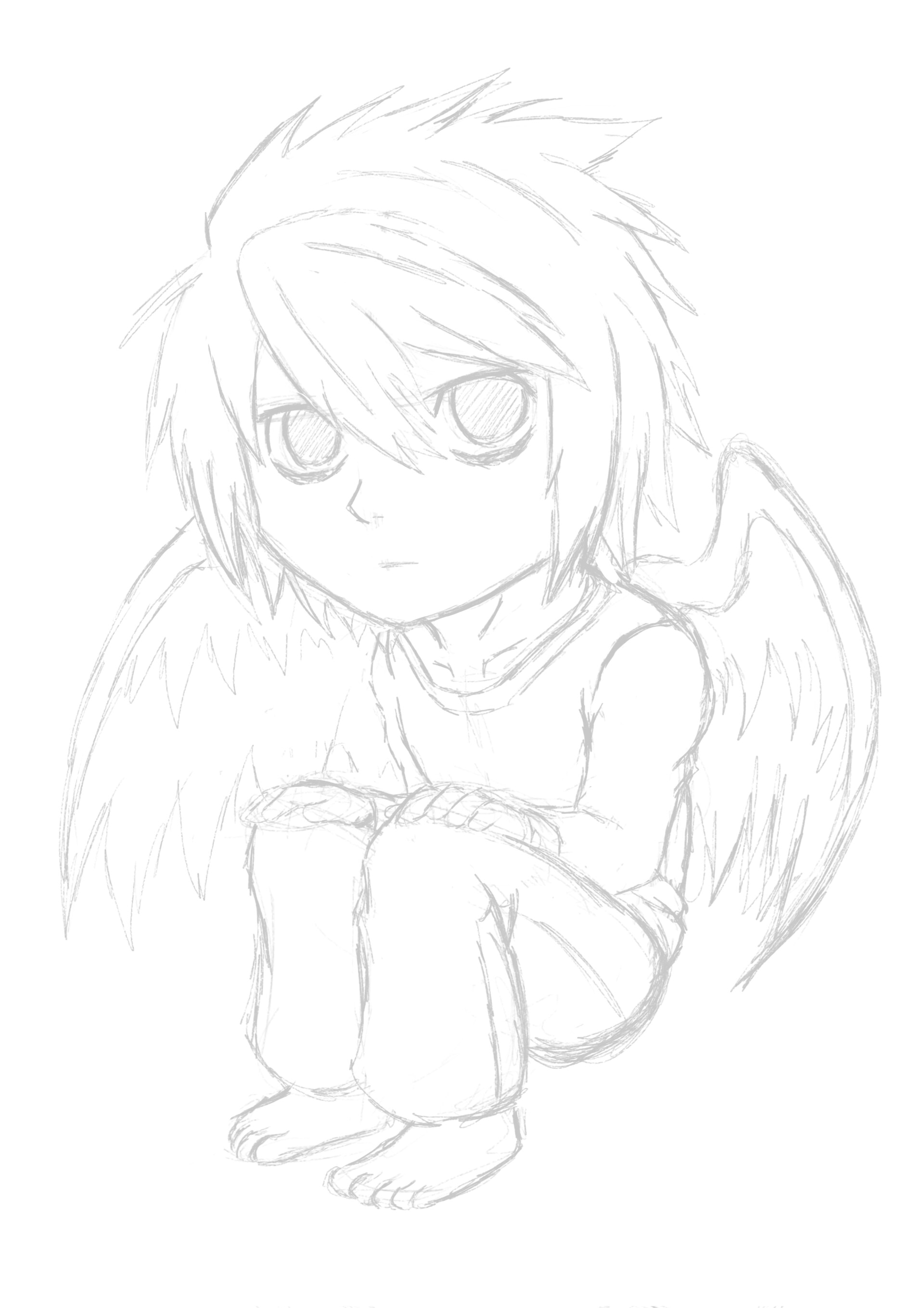 Artstation Death Note L Chibi Style Silvia Costa Aka Zaxs Souven,Clip Studio Paint Lineart Brush Settings