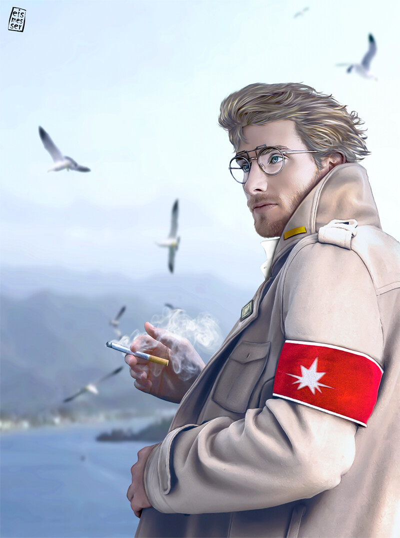 Artstation Zeke Yeager Yelena Berezovskaya I did the best i could with the angles, poses, and imperfections in isayama's horizon lines, so consider this a rough. artstation zeke yeager yelena