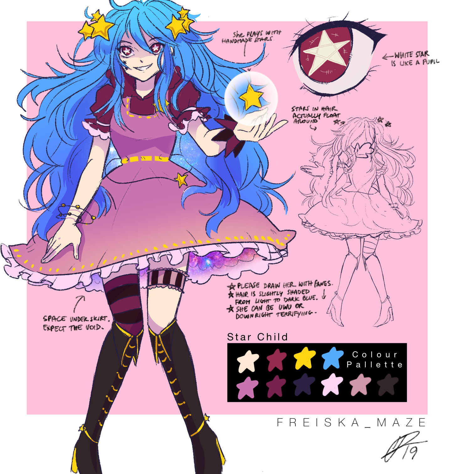 Artstation Star Child Reference Sheet Freiska Maze Коллекция пользователя alex_darkler • последнее обновление: star child reference sheet freiska maze