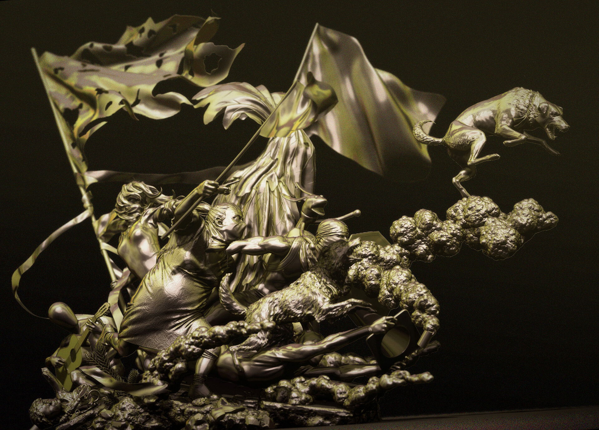 Artstation Matapaco Claudio Saavedra