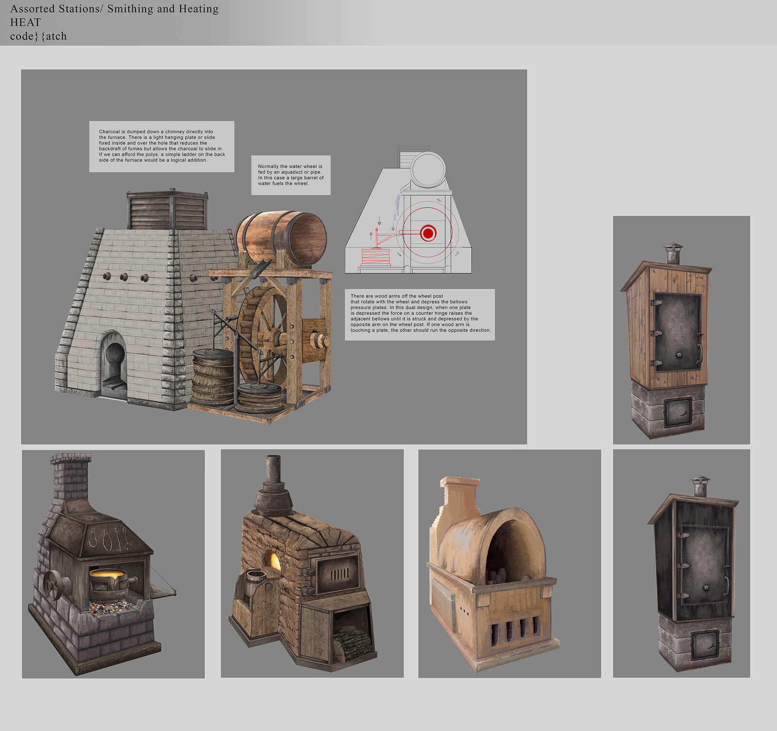 Smelters Concept Art