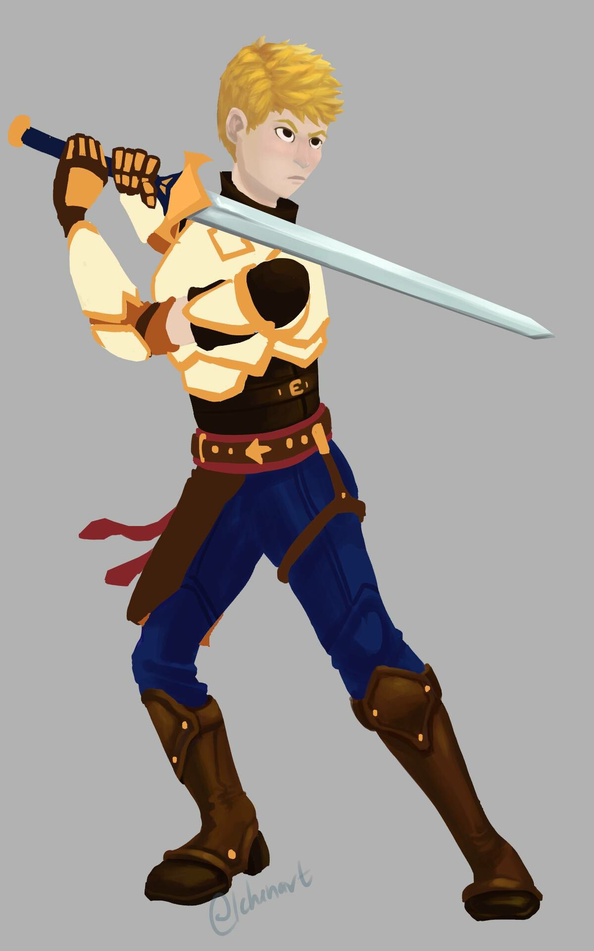 Rwby Jaune Fan Art