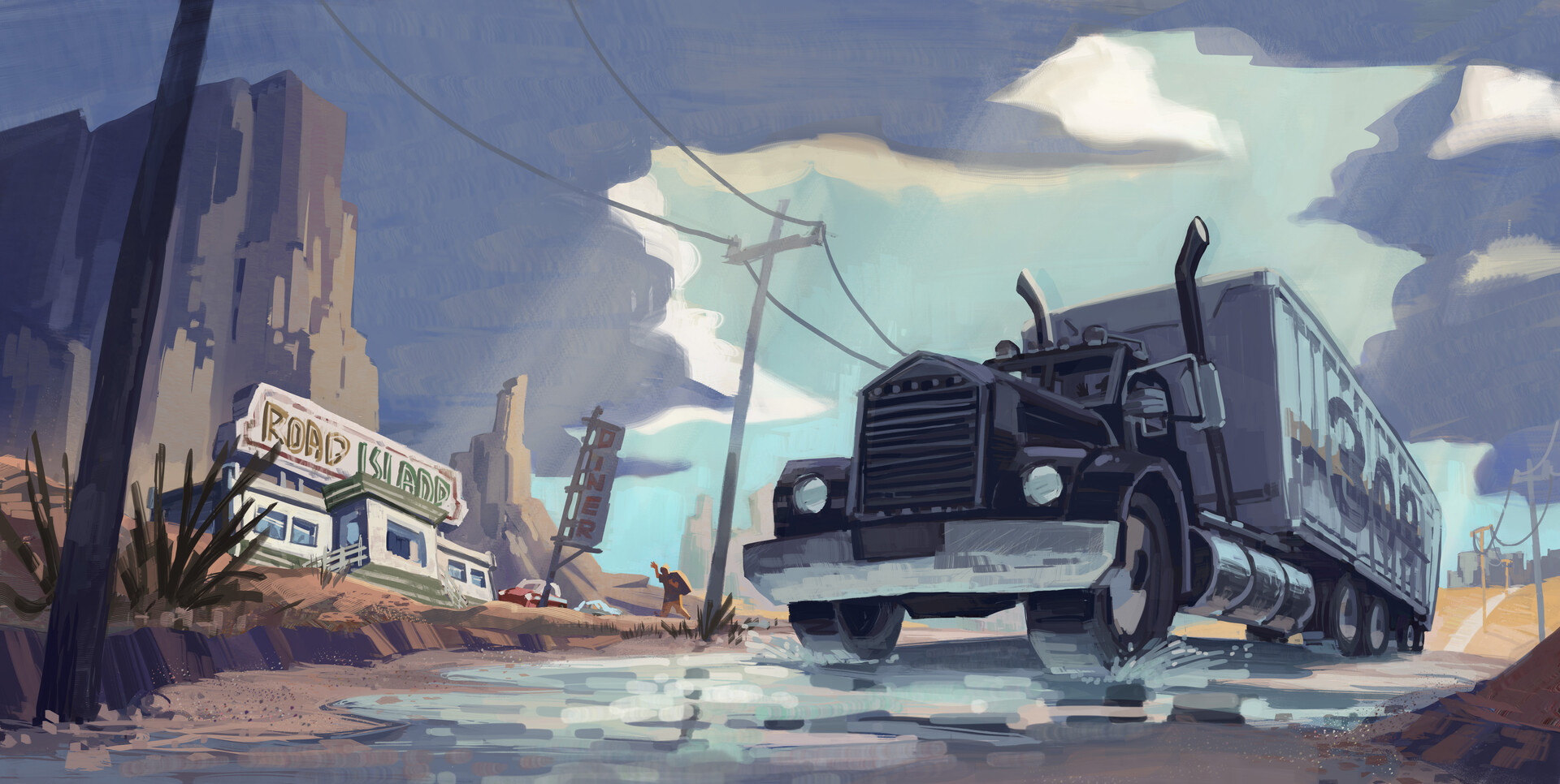 ArtStation "Big Joe and Phantom 309"