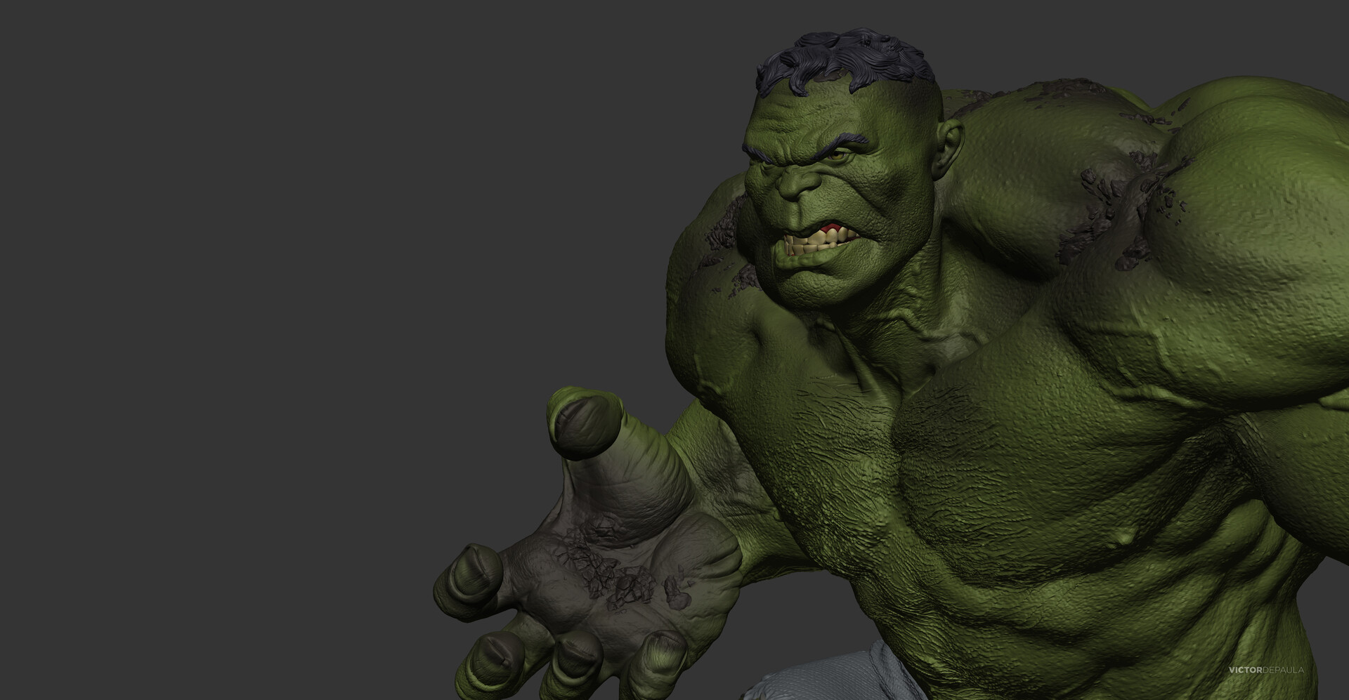 Artstation The Immortal Hulk Victor Maia