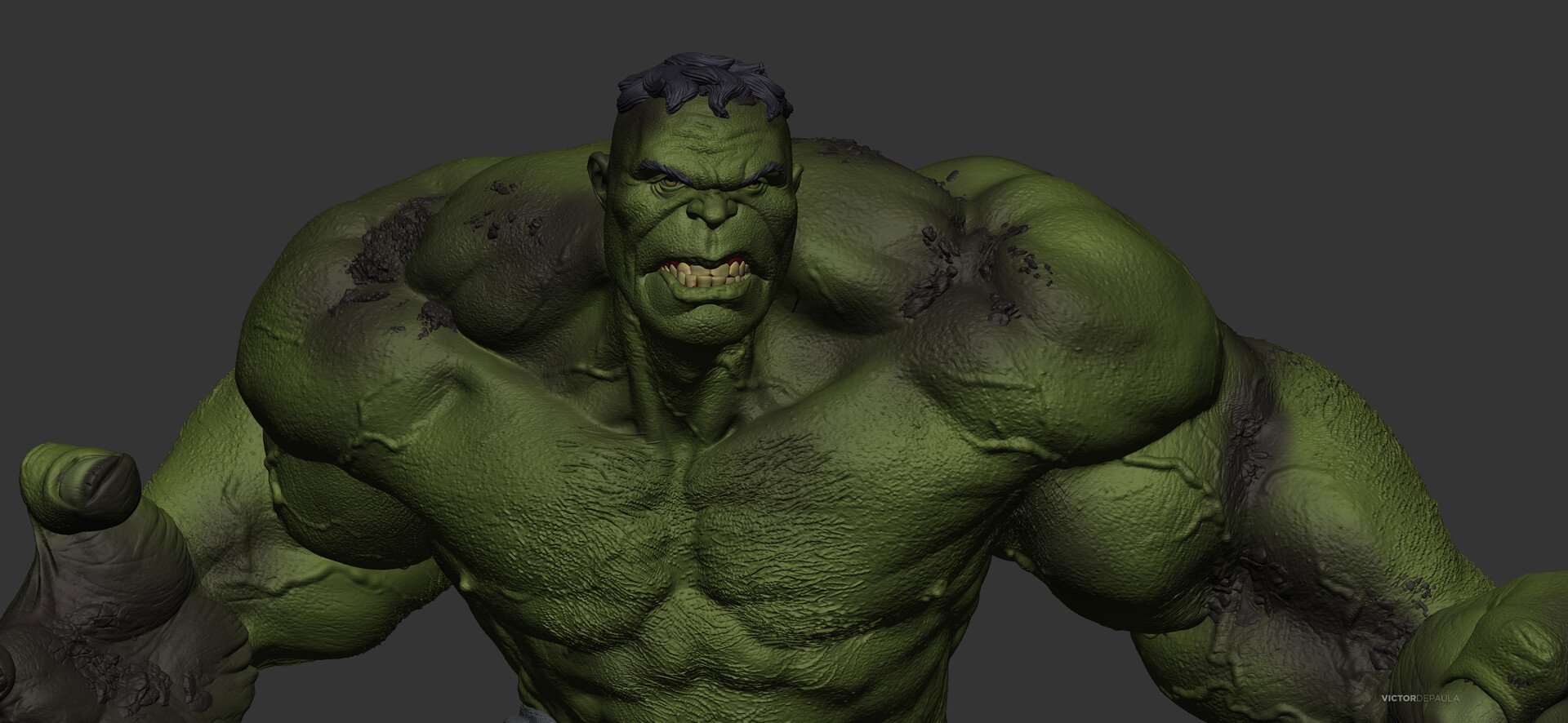 Artstation The Immortal Hulk Victor Maia